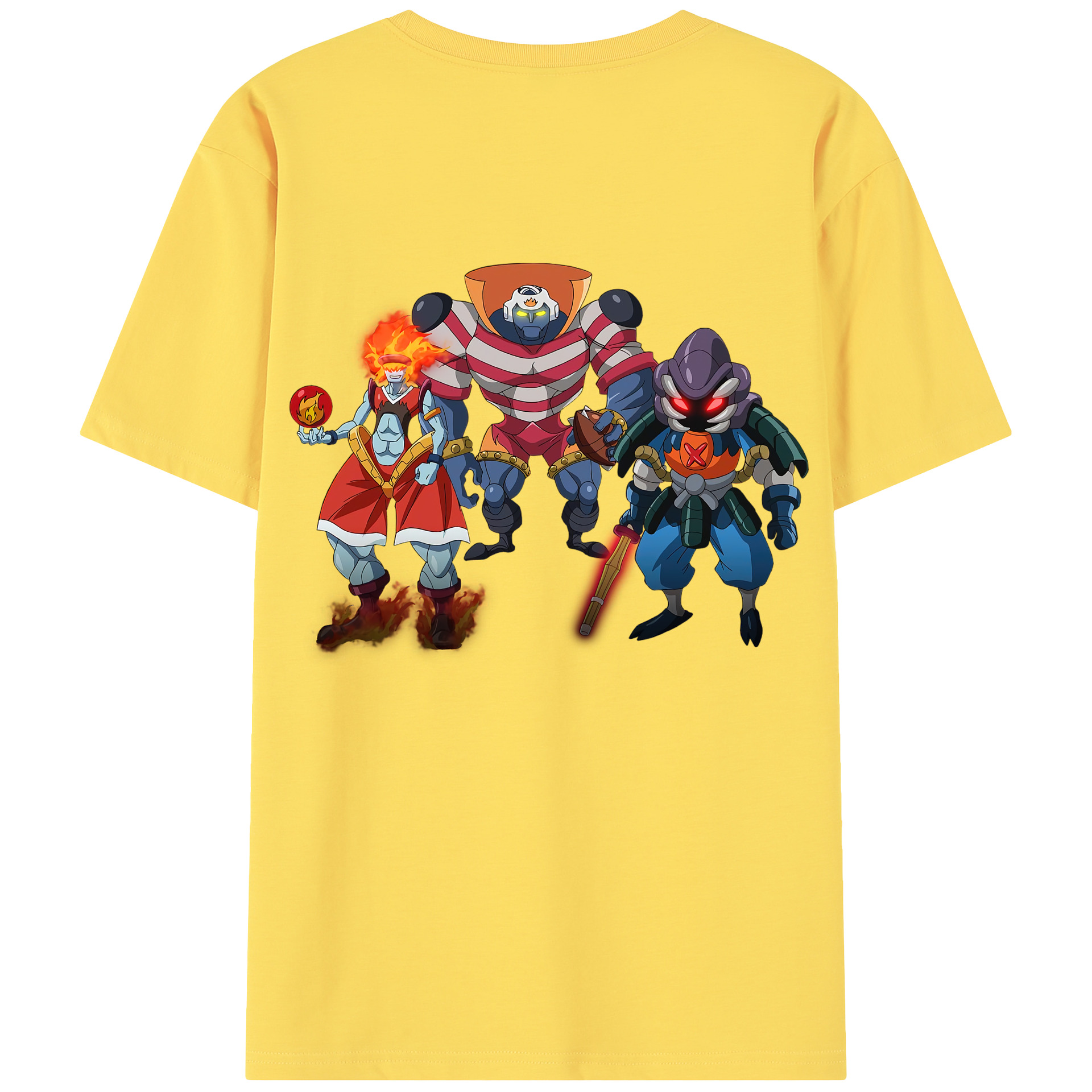 （画像用） 遊☆戯☆王 Yu-Gi-Oh! 綿100％半袖Tシャツ（背面プリント）