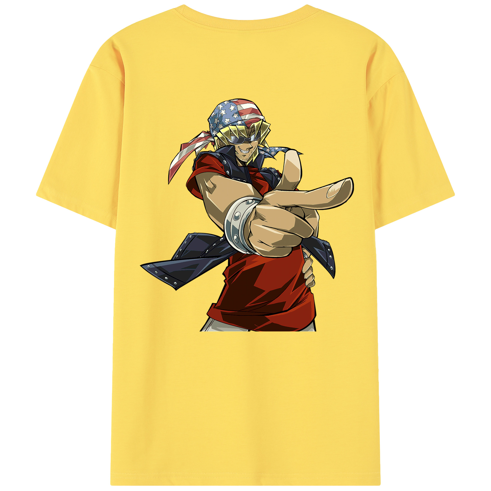（画像用） 遊☆戯☆王 Yu-Gi-Oh! 綿100％半袖Tシャツ（背面プリント）