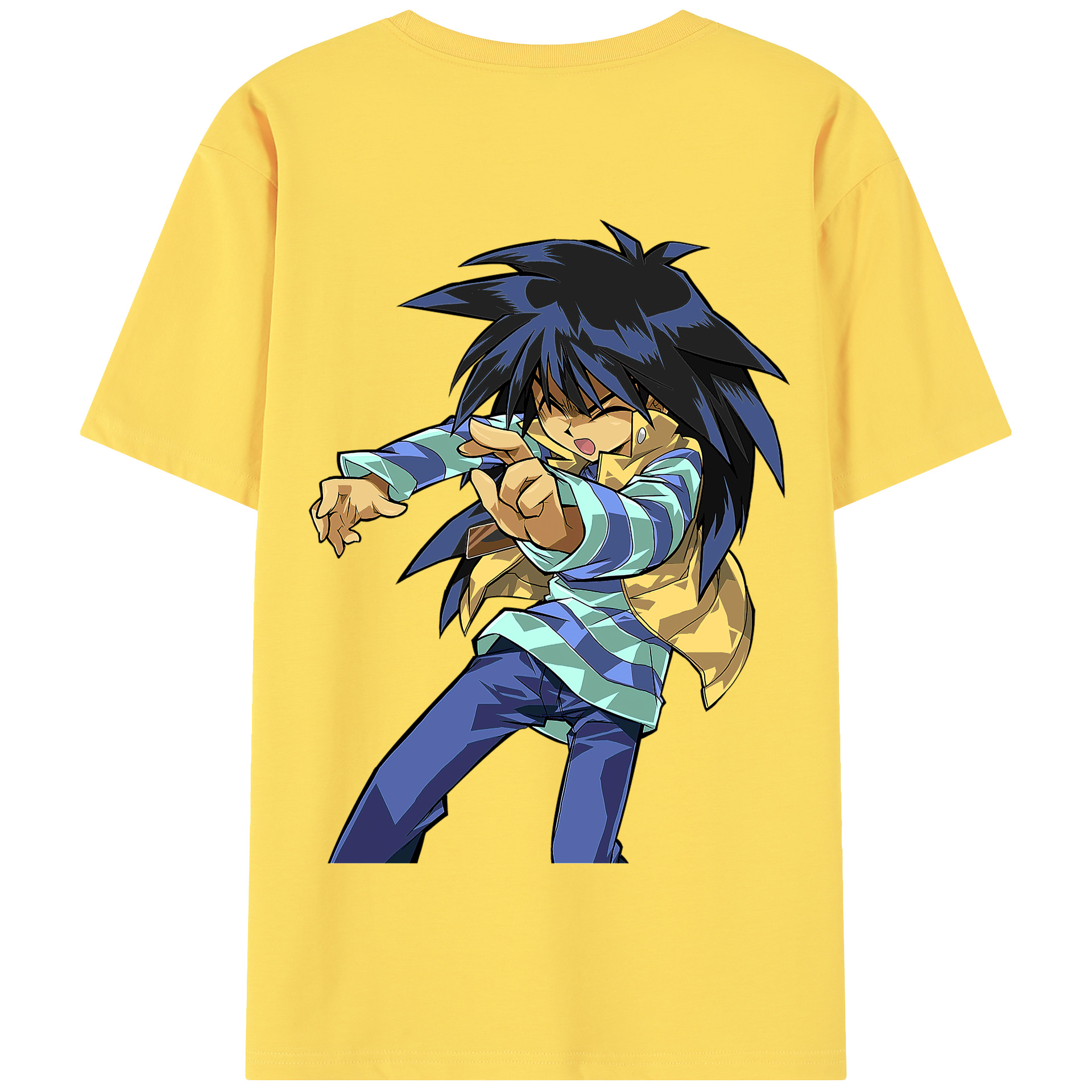 （画像用） 遊☆戯☆王 Yu-Gi-Oh! 綿100％半袖Tシャツ（背面プリント）