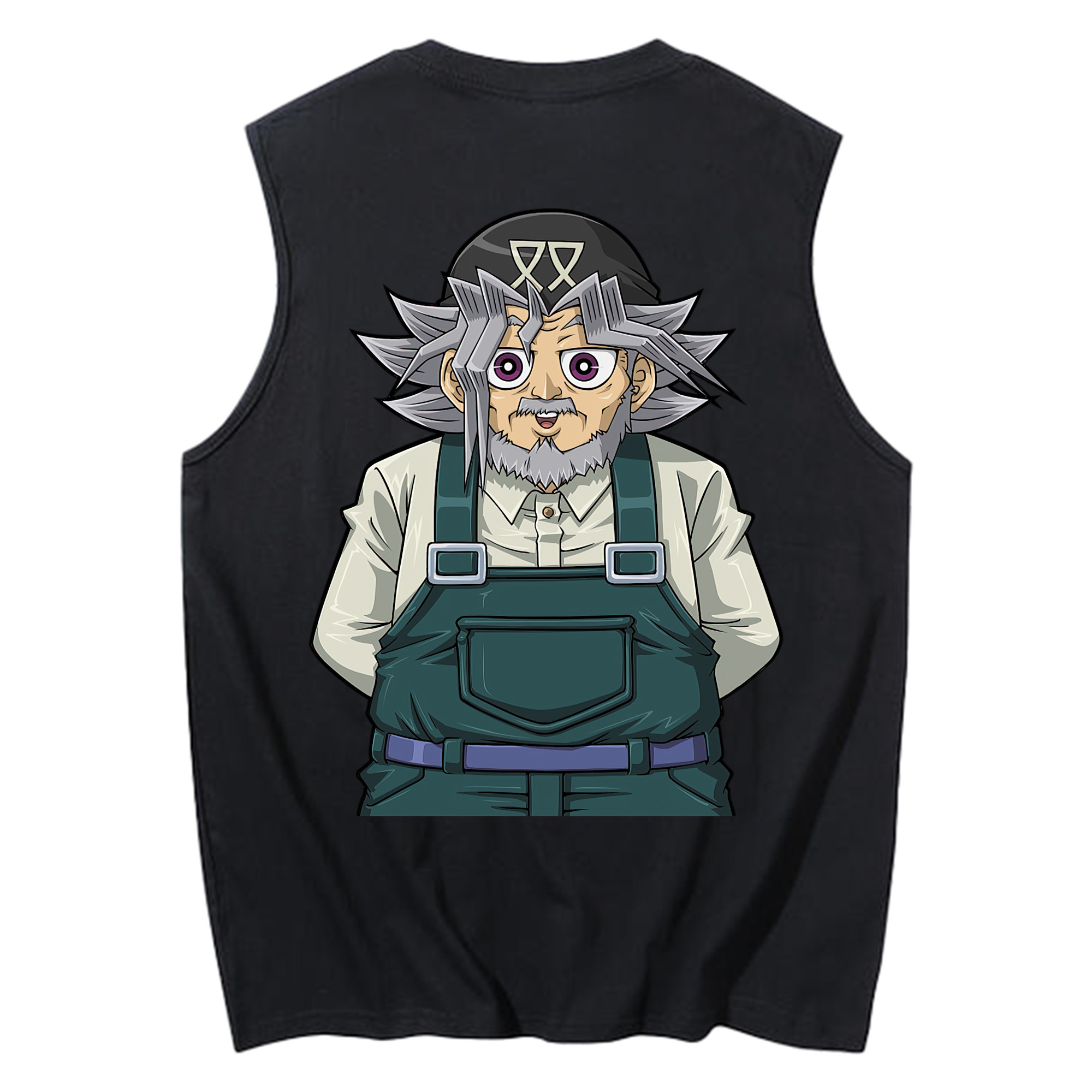 （画像用） 遊☆戯☆王 Yu-Gi-Oh! コットン100％タンクトップ（背面プリント）