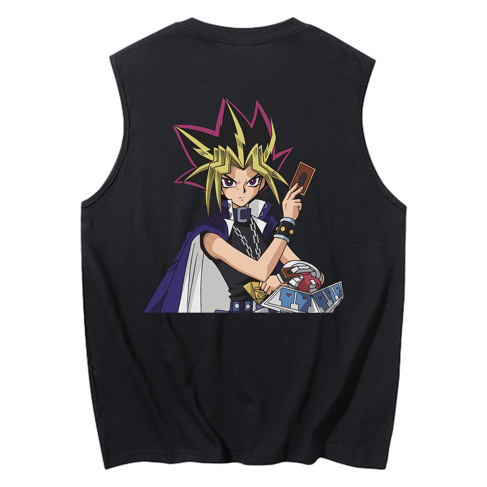 （画像用） 遊☆戯☆王 Yu-Gi-Oh! コットン100％タンクトップ（背面プリント）