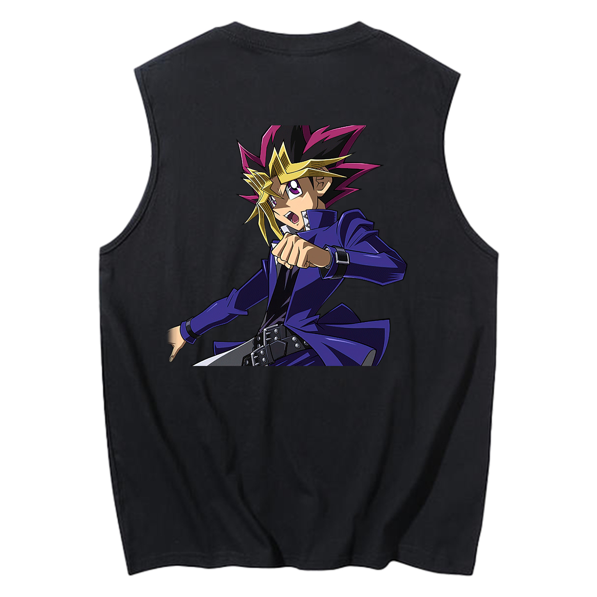 （画像用） 遊☆戯☆王 Yu-Gi-Oh! コットン100％タンクトップ（背面プリント）