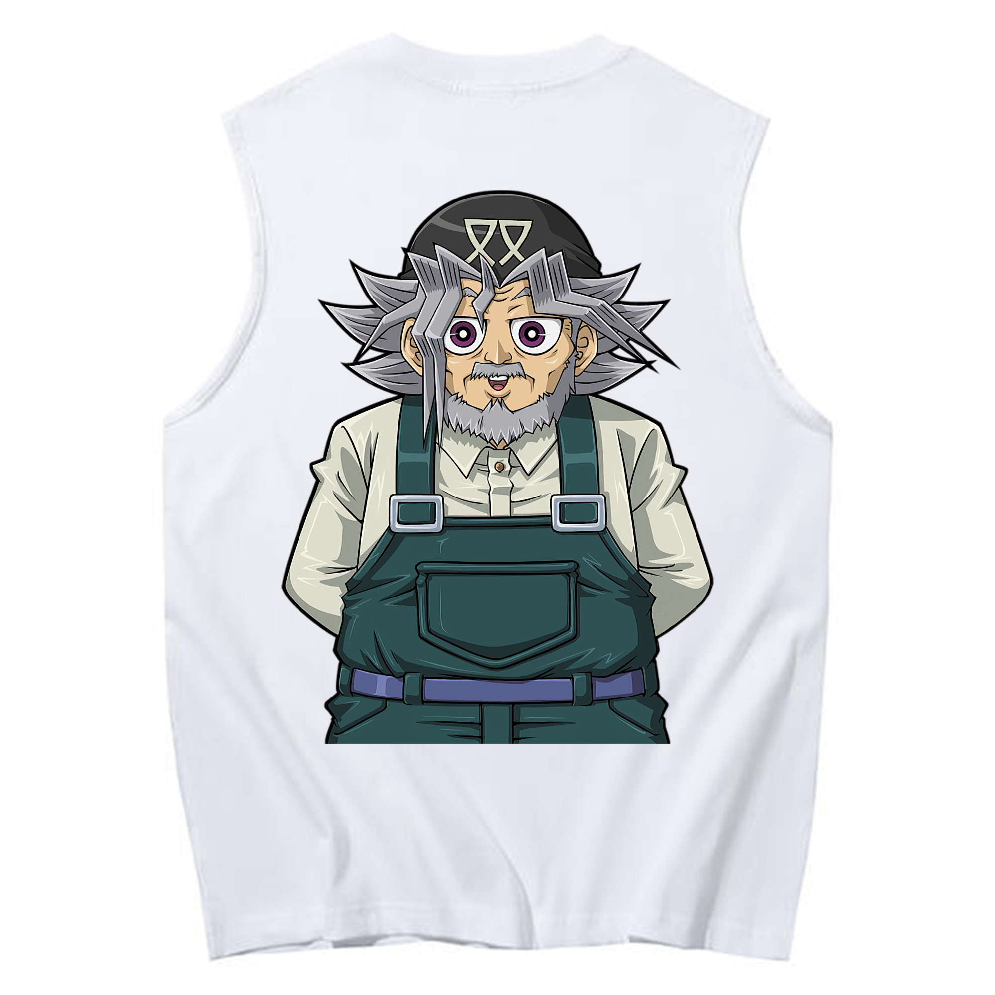 （画像用） 遊☆戯☆王 Yu-Gi-Oh! コットン100％タンクトップ（背面プリント）