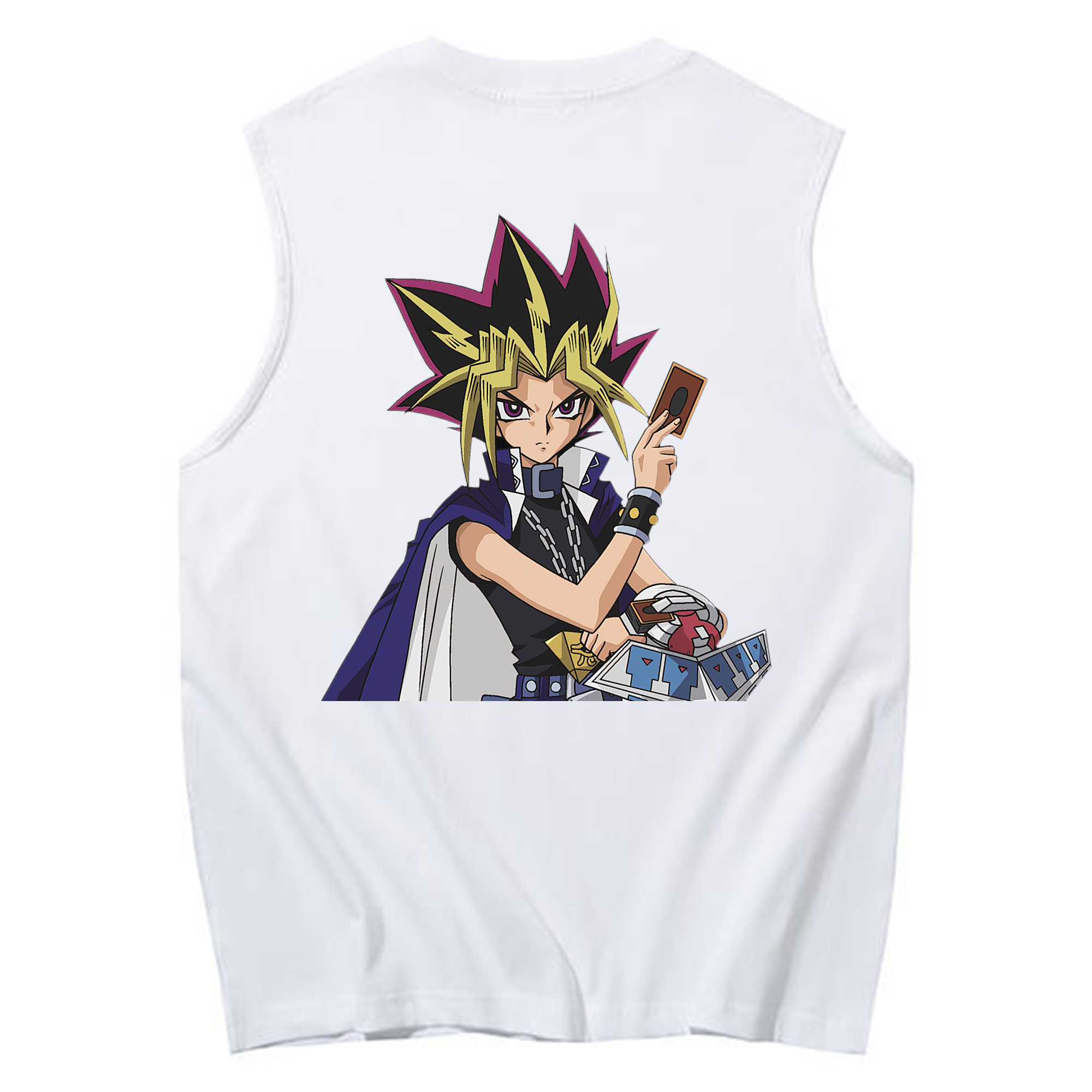 （画像用） 遊☆戯☆王 Yu-Gi-Oh! コットン100％タンクトップ（背面プリント）