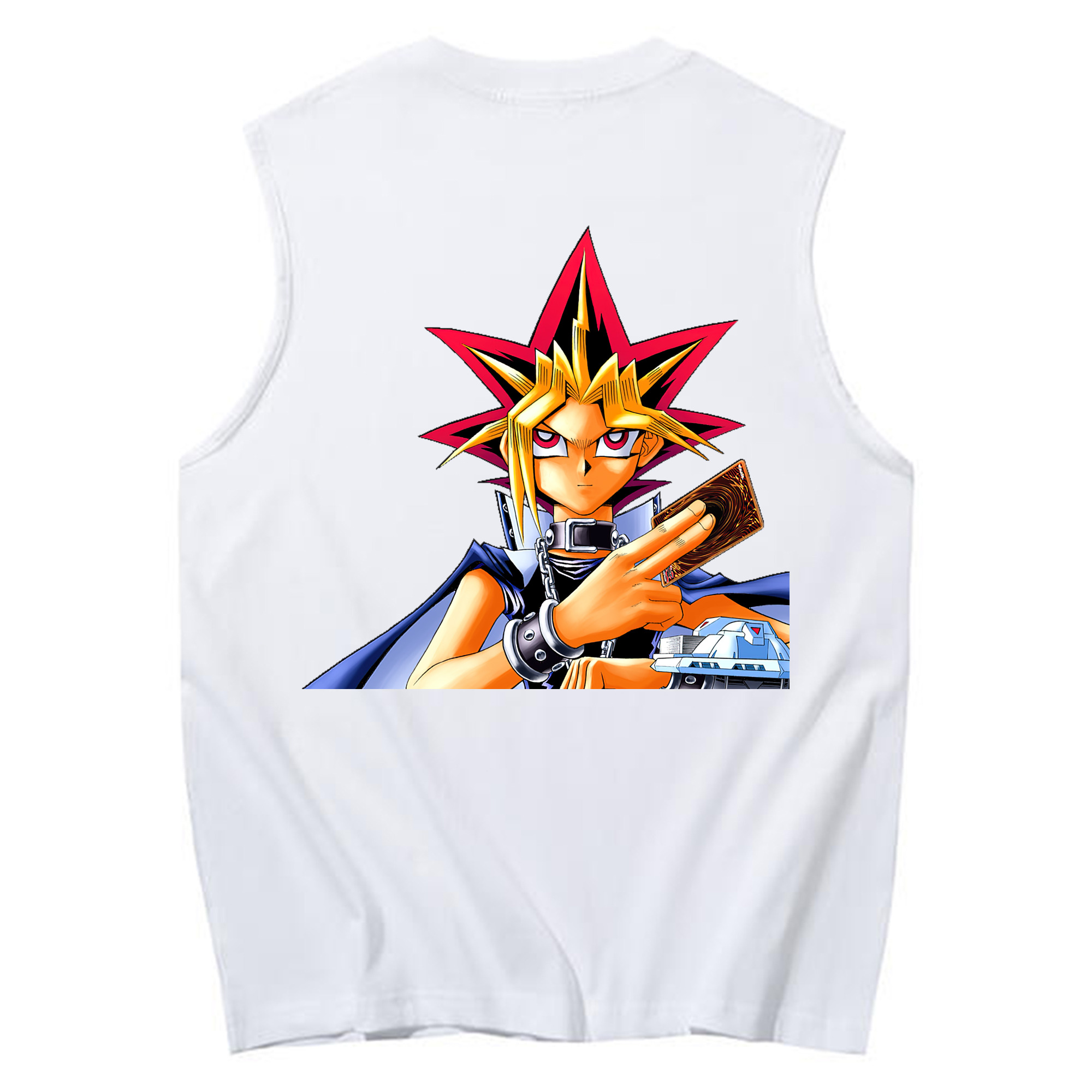 （画像用） 遊☆戯☆王 Yu-Gi-Oh! コットン100％タンクトップ（背面プリント）