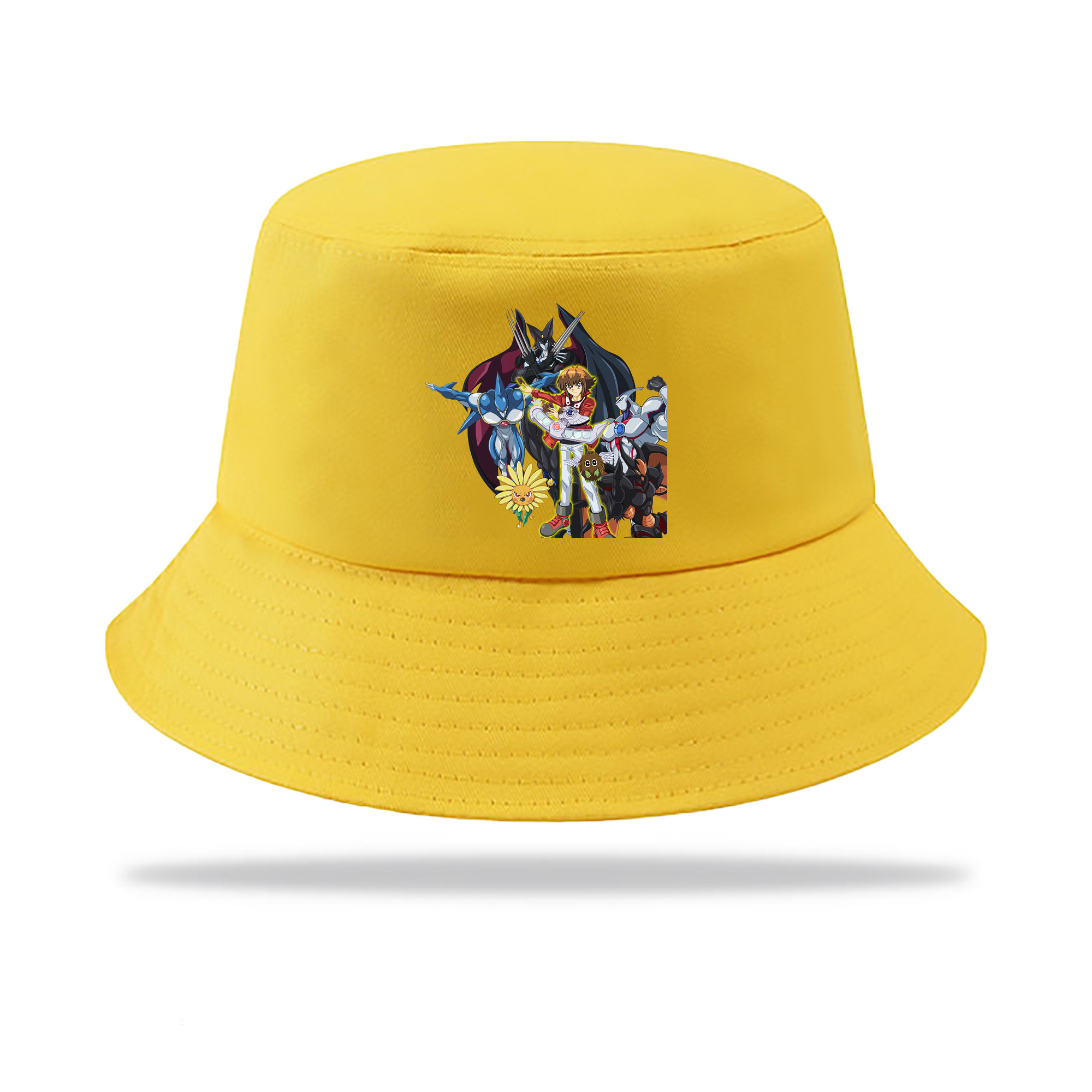 （画像用） 遊☆戯☆王 Yu-Gi-Oh! アウトドア日除けバケットハット
