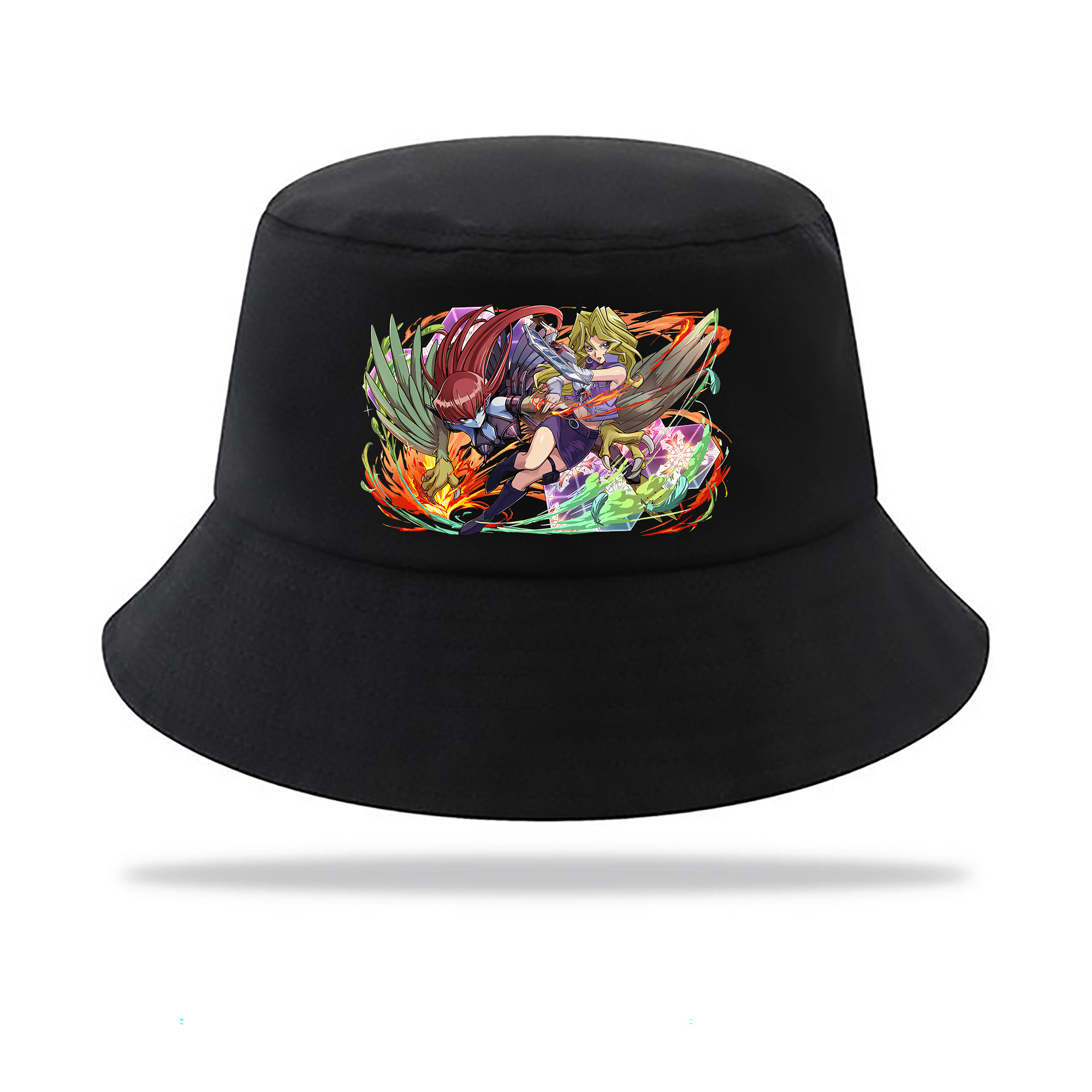 （画像用） 遊☆戯☆王 Yu-Gi-Oh! アウトドア日除けバケットハット