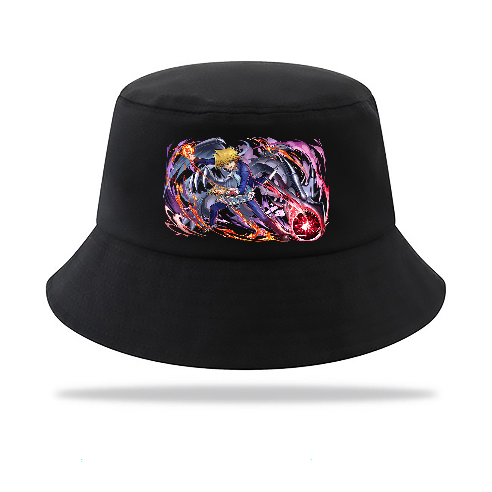 （画像用） 遊☆戯☆王 Yu-Gi-Oh! アウトドア日除けバケットハット