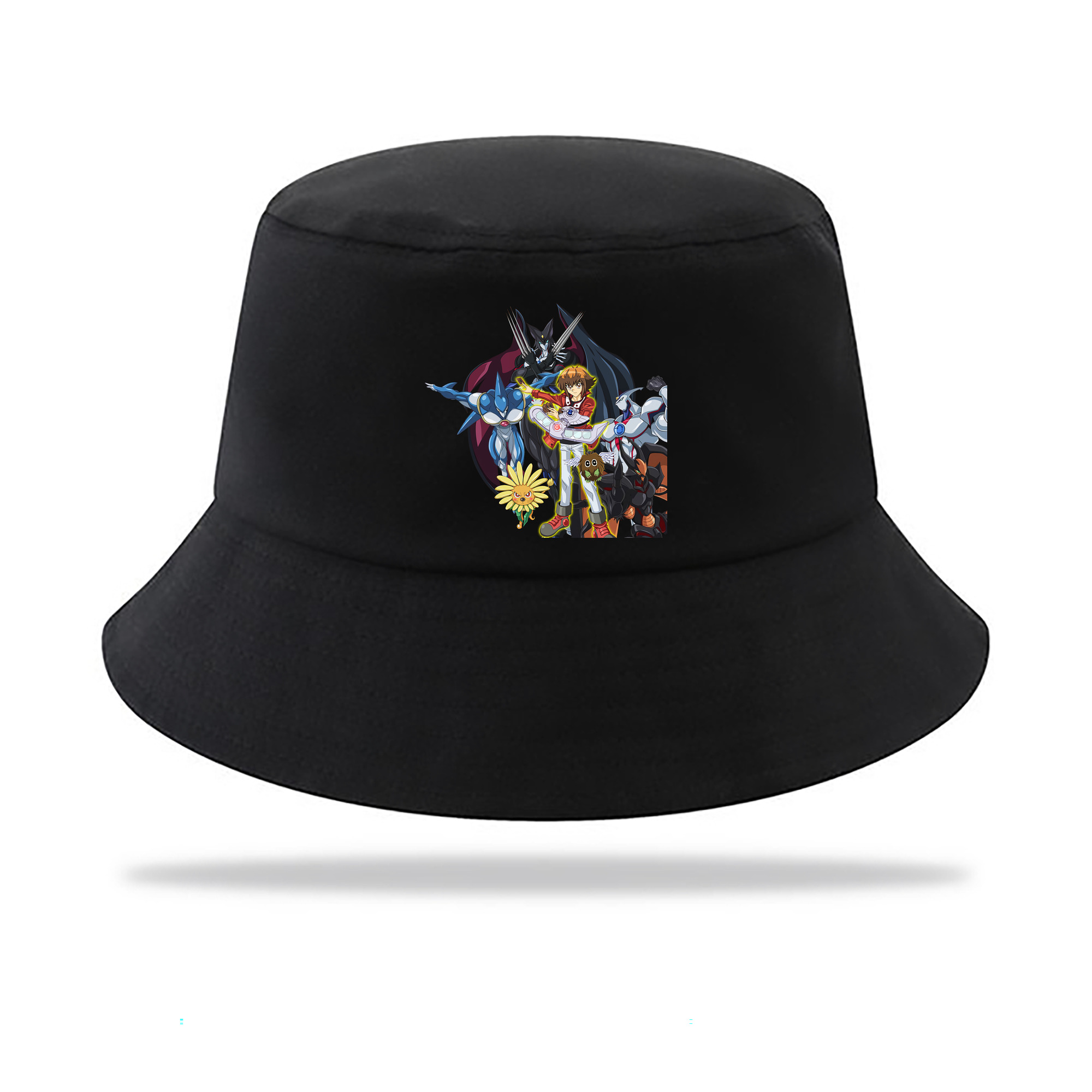 （画像用） 遊☆戯☆王 Yu-Gi-Oh! アウトドア日除けバケットハット