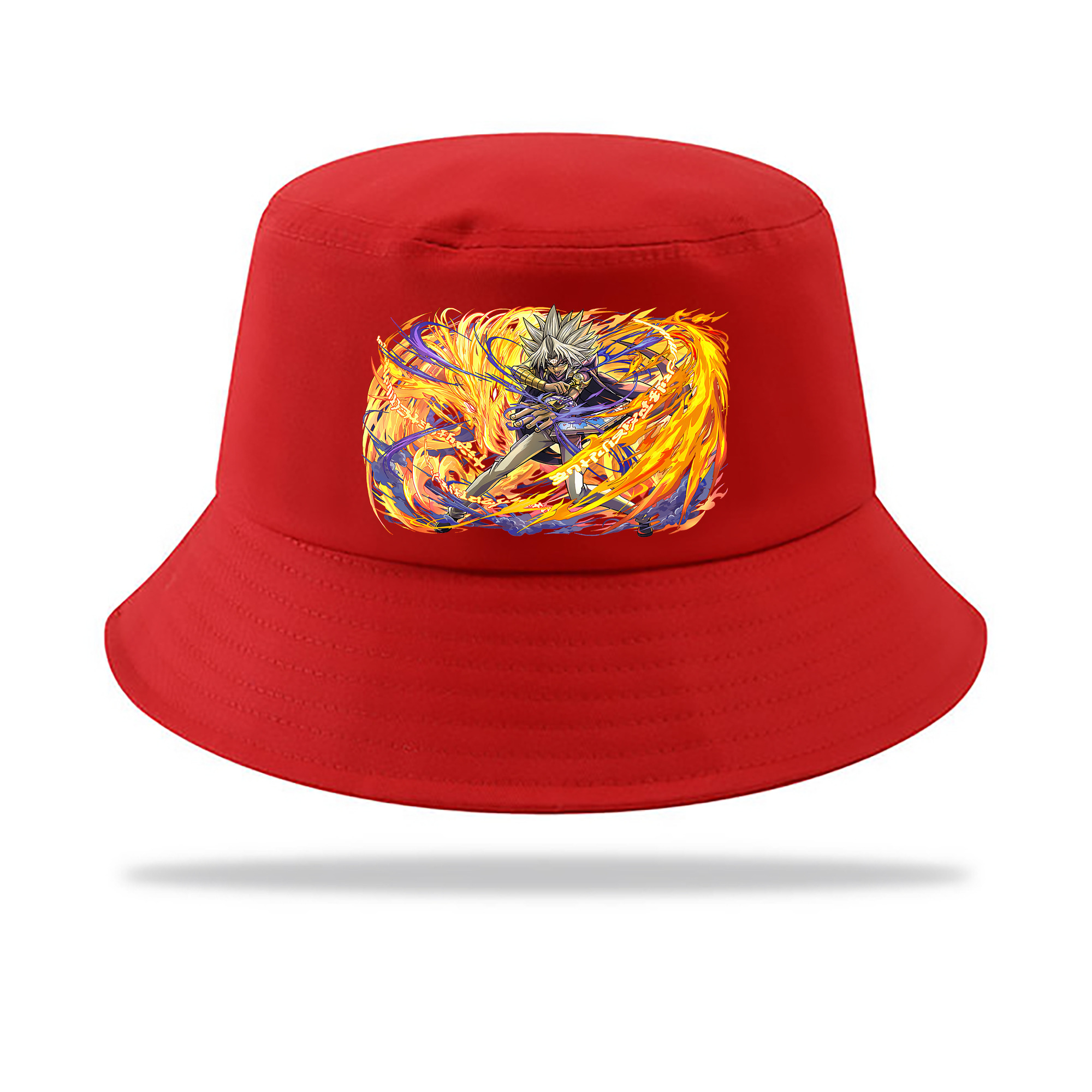 （画像用） 遊☆戯☆王 Yu-Gi-Oh! アウトドア日除けバケットハット