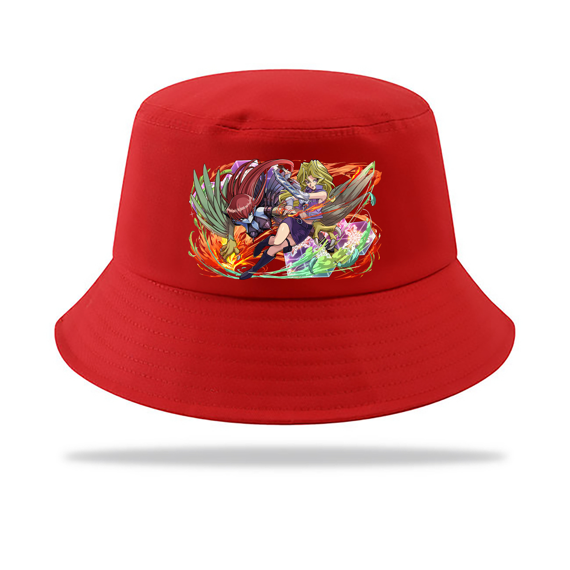 （画像用） 遊☆戯☆王 Yu-Gi-Oh! アウトドア日除けバケットハット