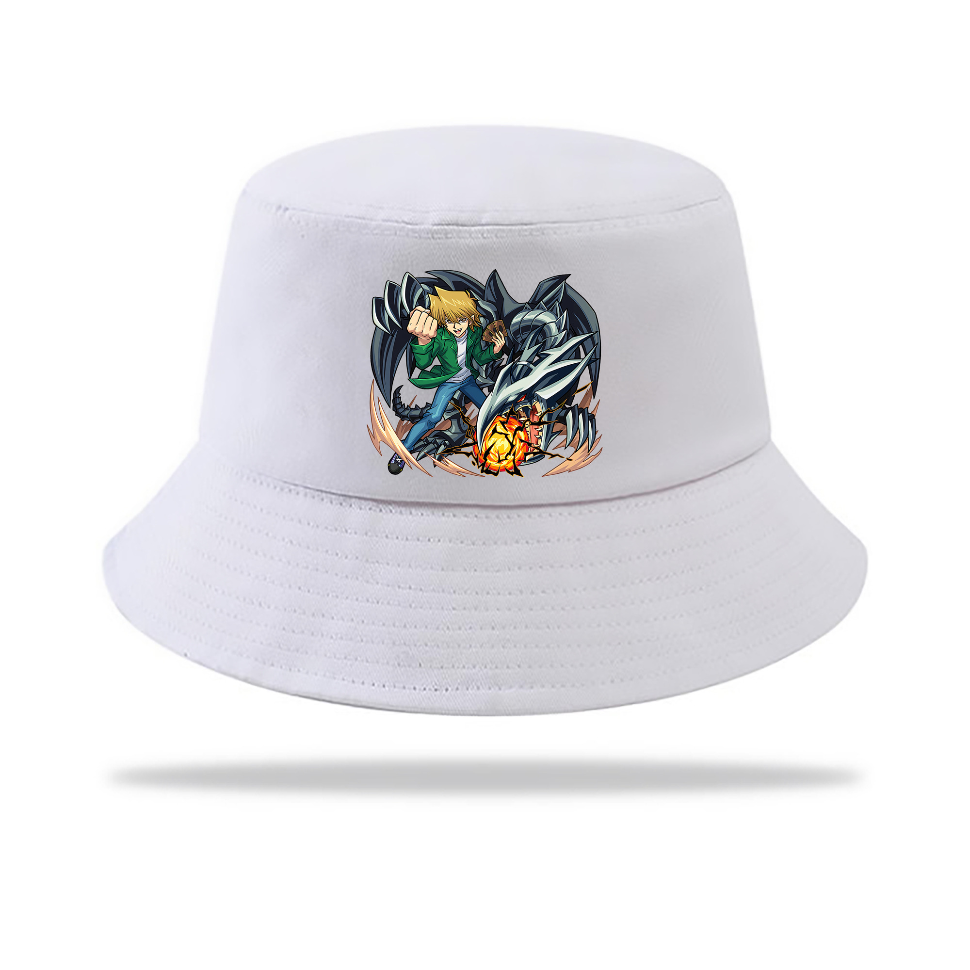 （画像用） 遊☆戯☆王 Yu-Gi-Oh! アウトドア日除けバケットハット