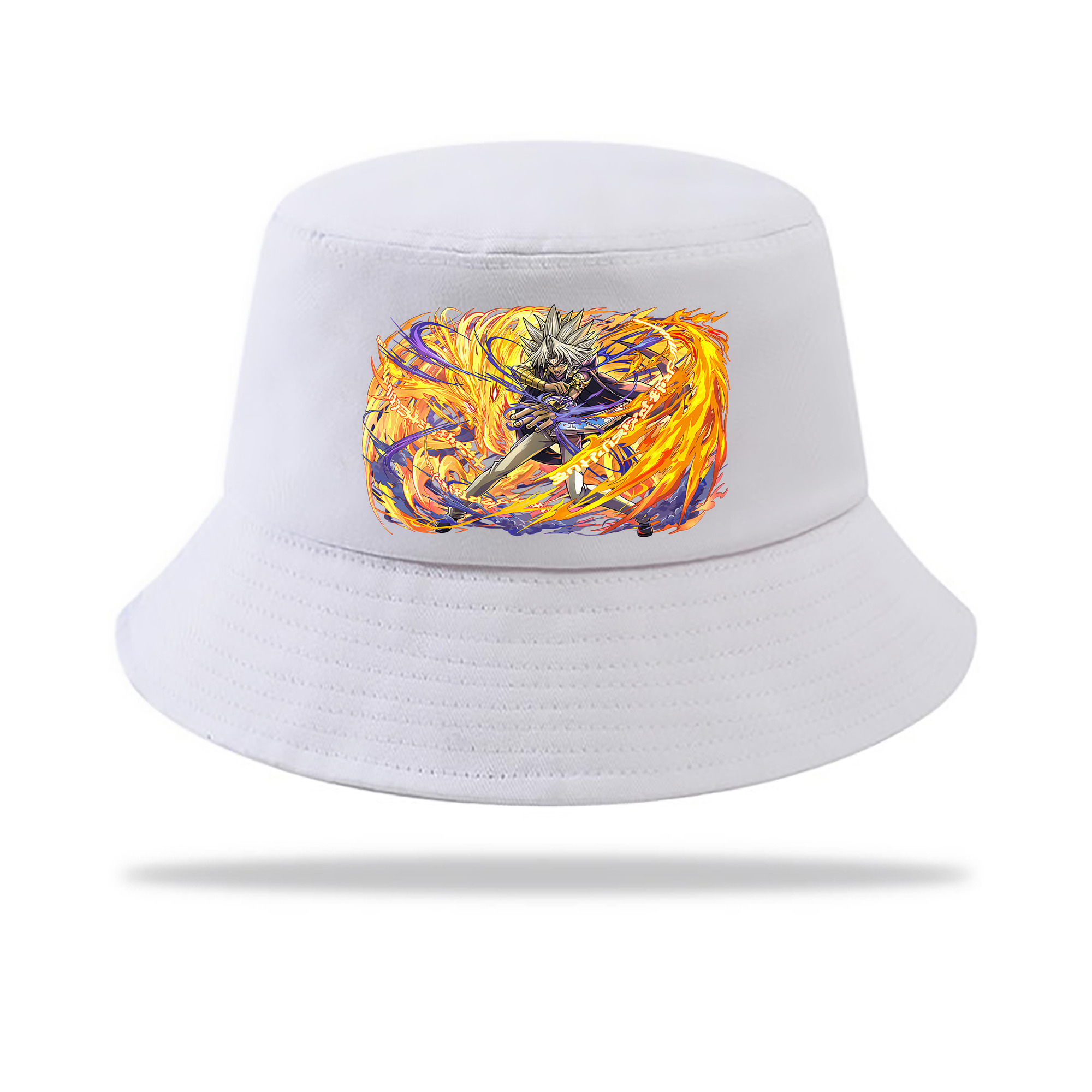 （画像用） 遊☆戯☆王 Yu-Gi-Oh! アウトドア日除けバケットハット