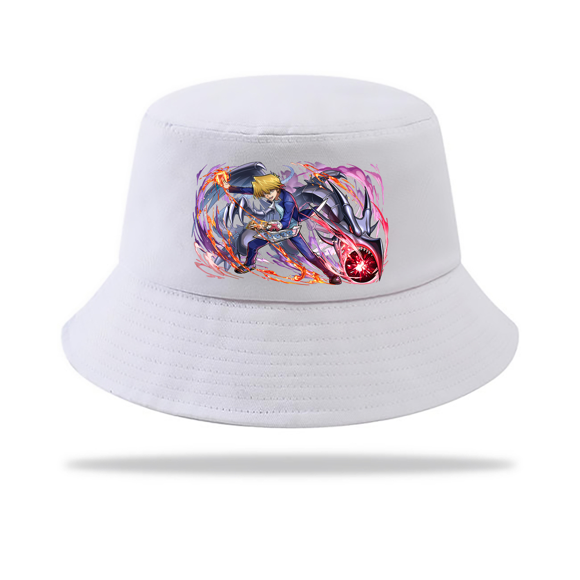 （画像用） 遊☆戯☆王 Yu-Gi-Oh! アウトドア日除けバケットハット