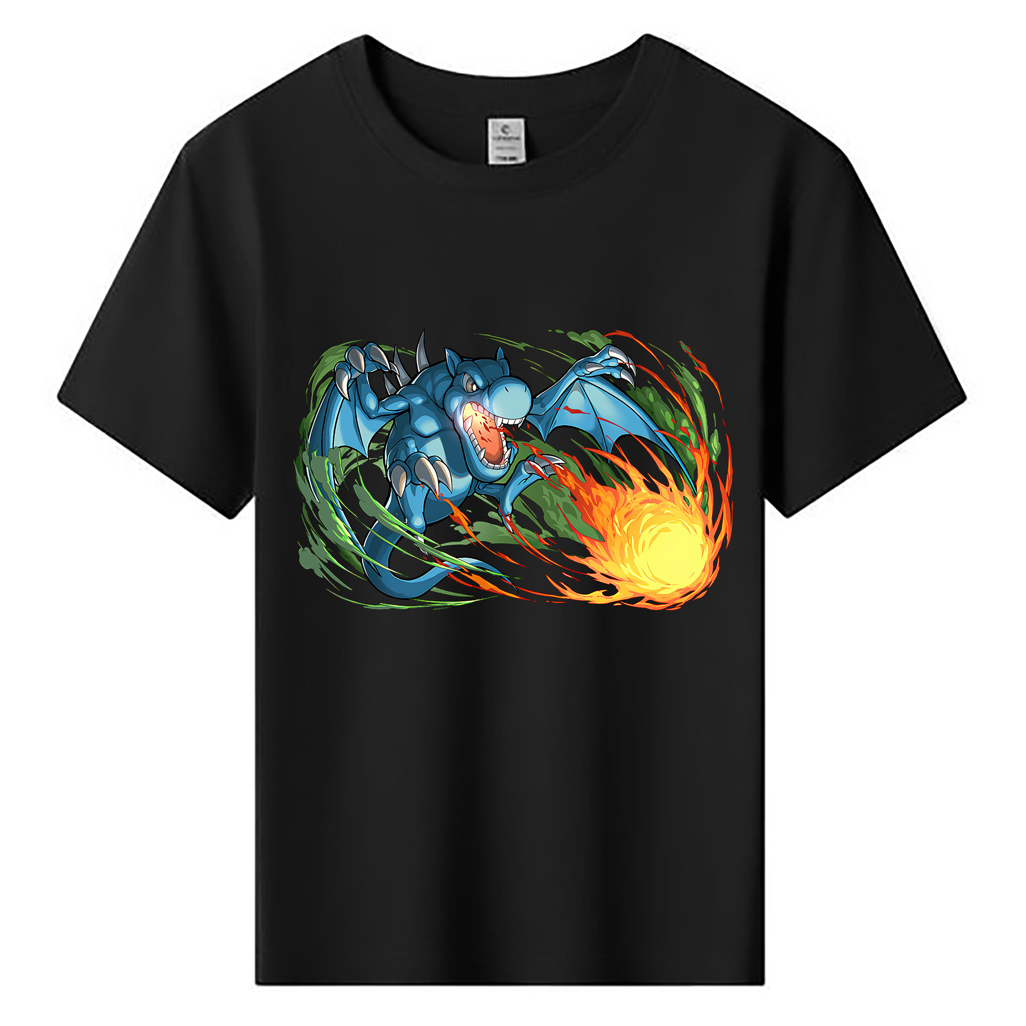 （画像用） 遊☆戯☆王 Yu-Gi-Oh! 綿100％キッズTシャツ（フロントプリント）