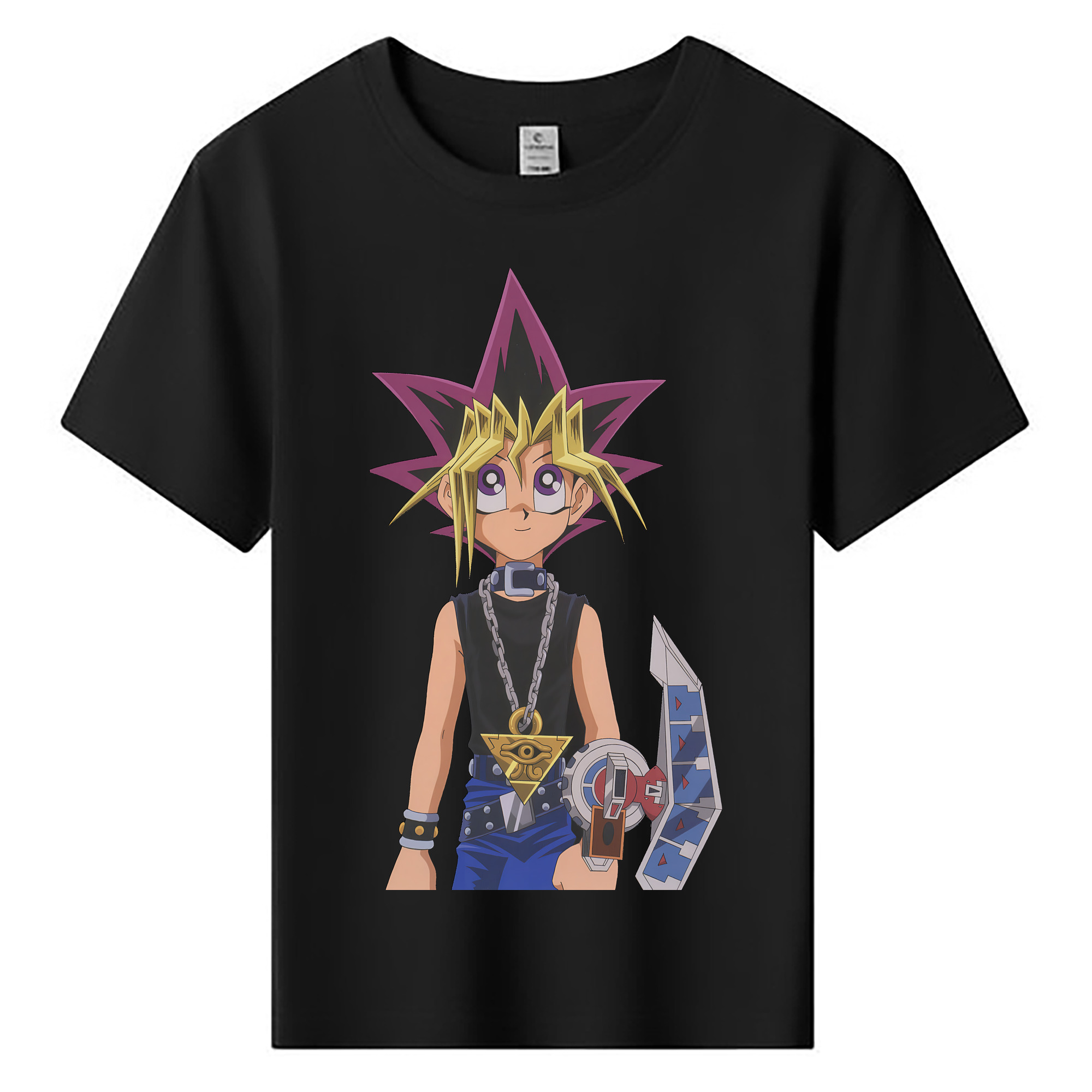 （画像用） 遊☆戯☆王 Yu-Gi-Oh! 綿100％キッズTシャツ（フロントプリント）