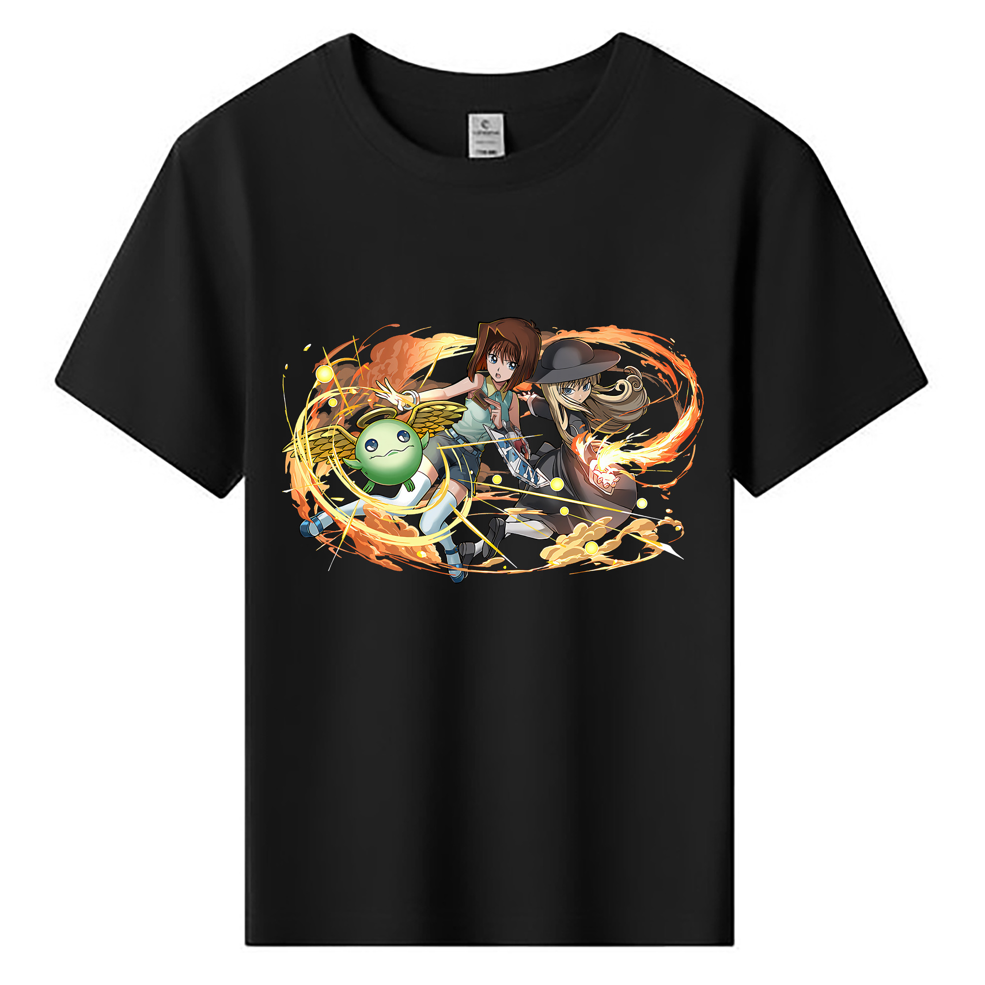 （画像用） 遊☆戯☆王 Yu-Gi-Oh! 綿100％キッズTシャツ（フロントプリント）