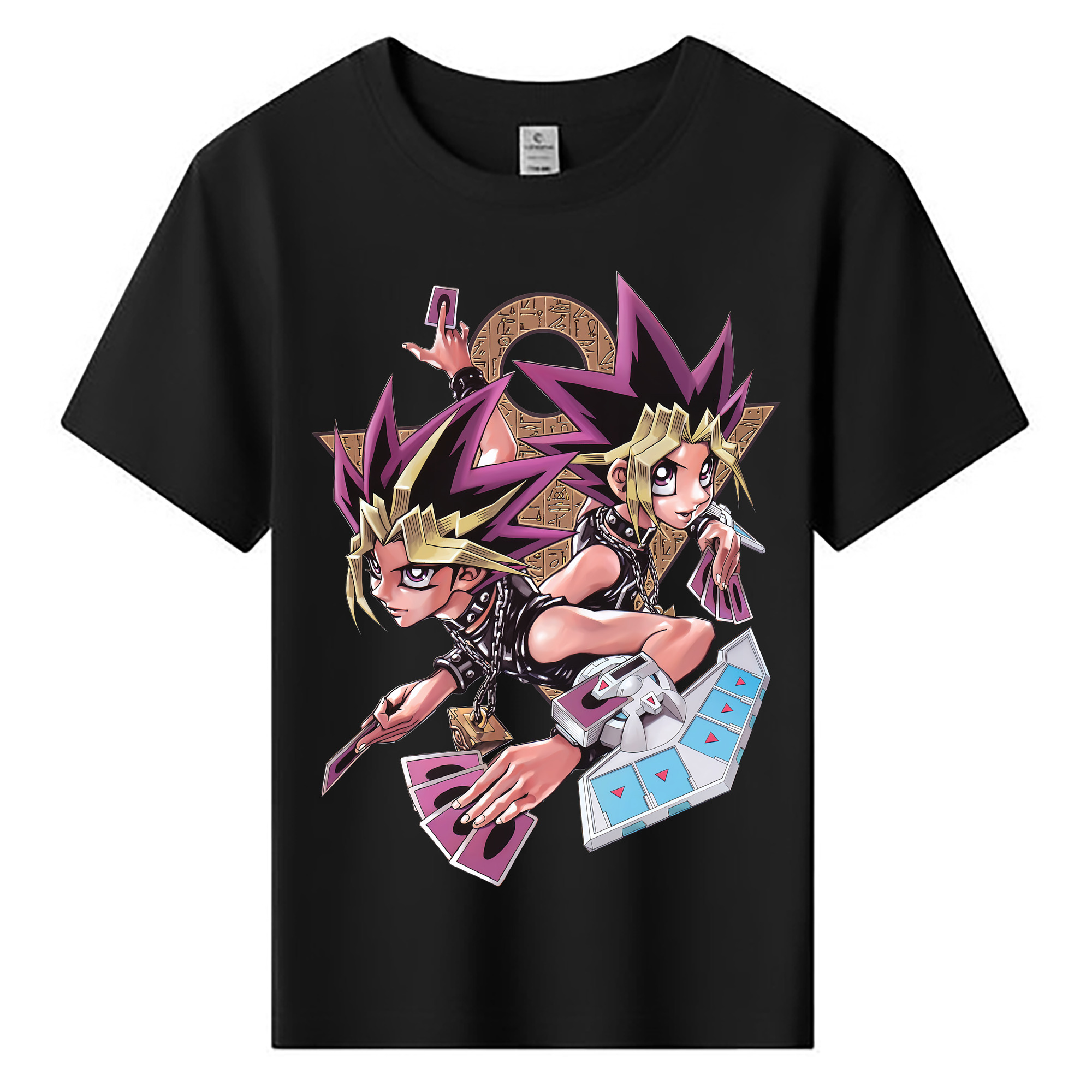 （画像用） 遊☆戯☆王 Yu-Gi-Oh! 綿100％キッズTシャツ（フロントプリント）