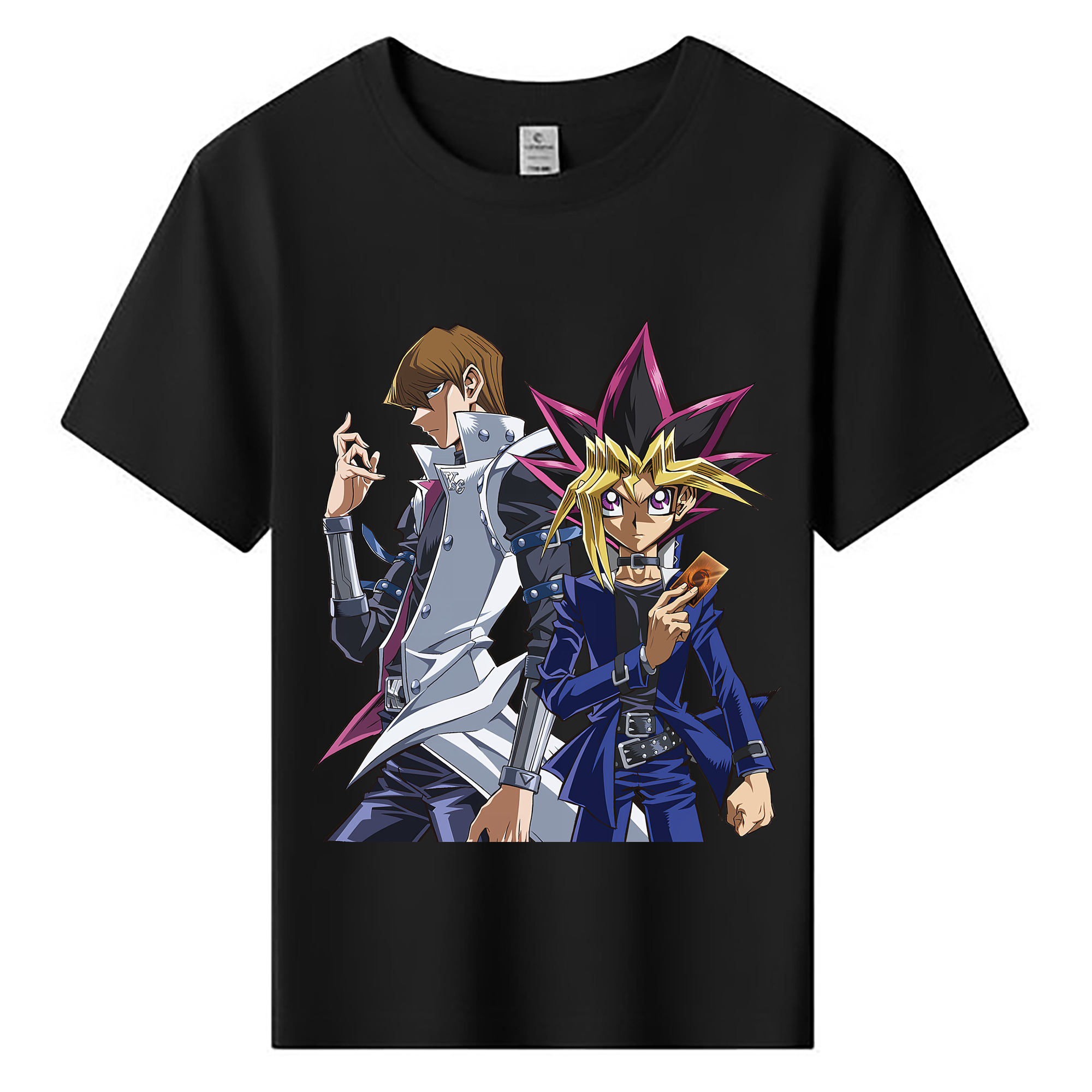 （画像用） 遊☆戯☆王 Yu-Gi-Oh! 綿100％キッズTシャツ（フロントプリント）