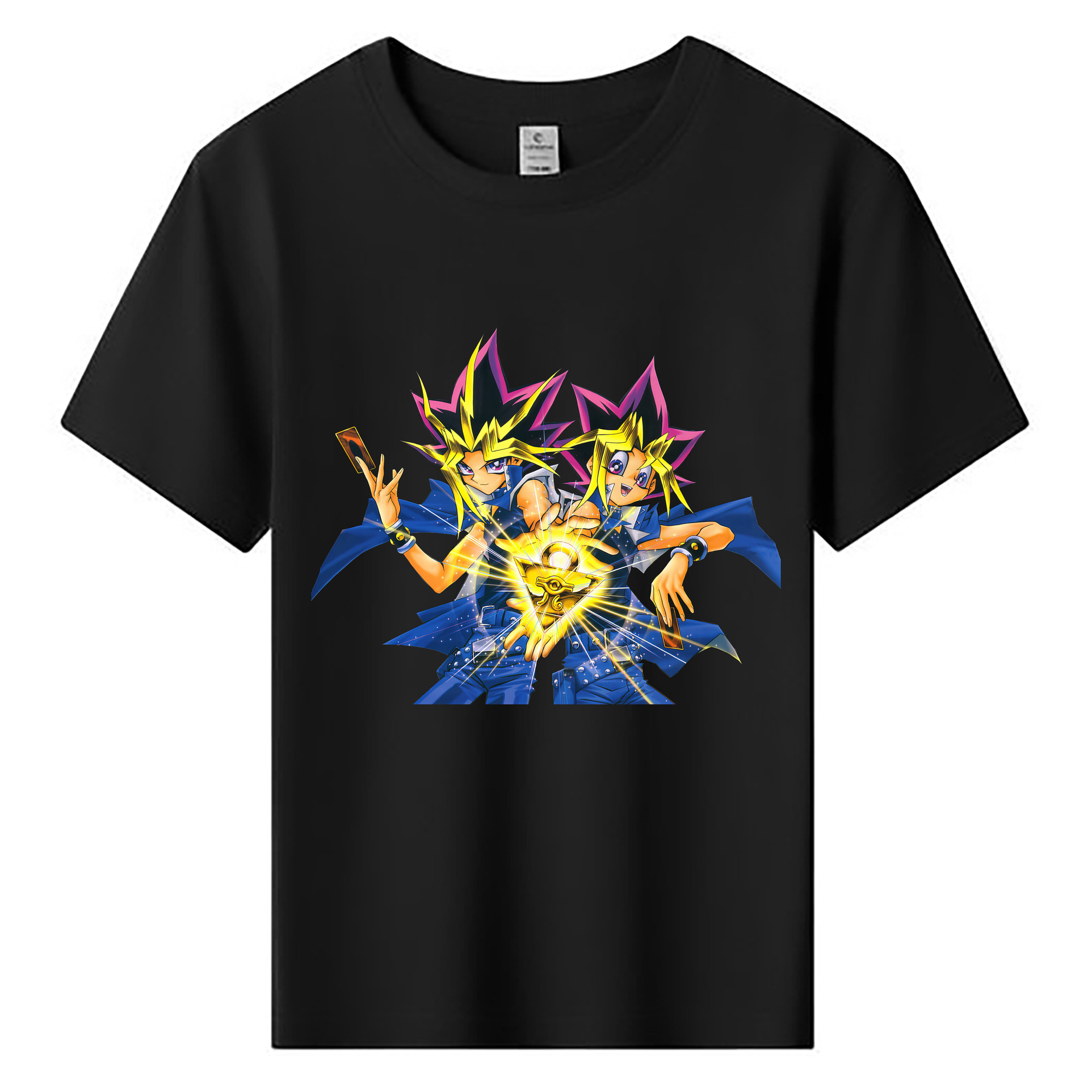 （画像用） 遊☆戯☆王 Yu-Gi-Oh! 綿100％キッズTシャツ（フロントプリント）