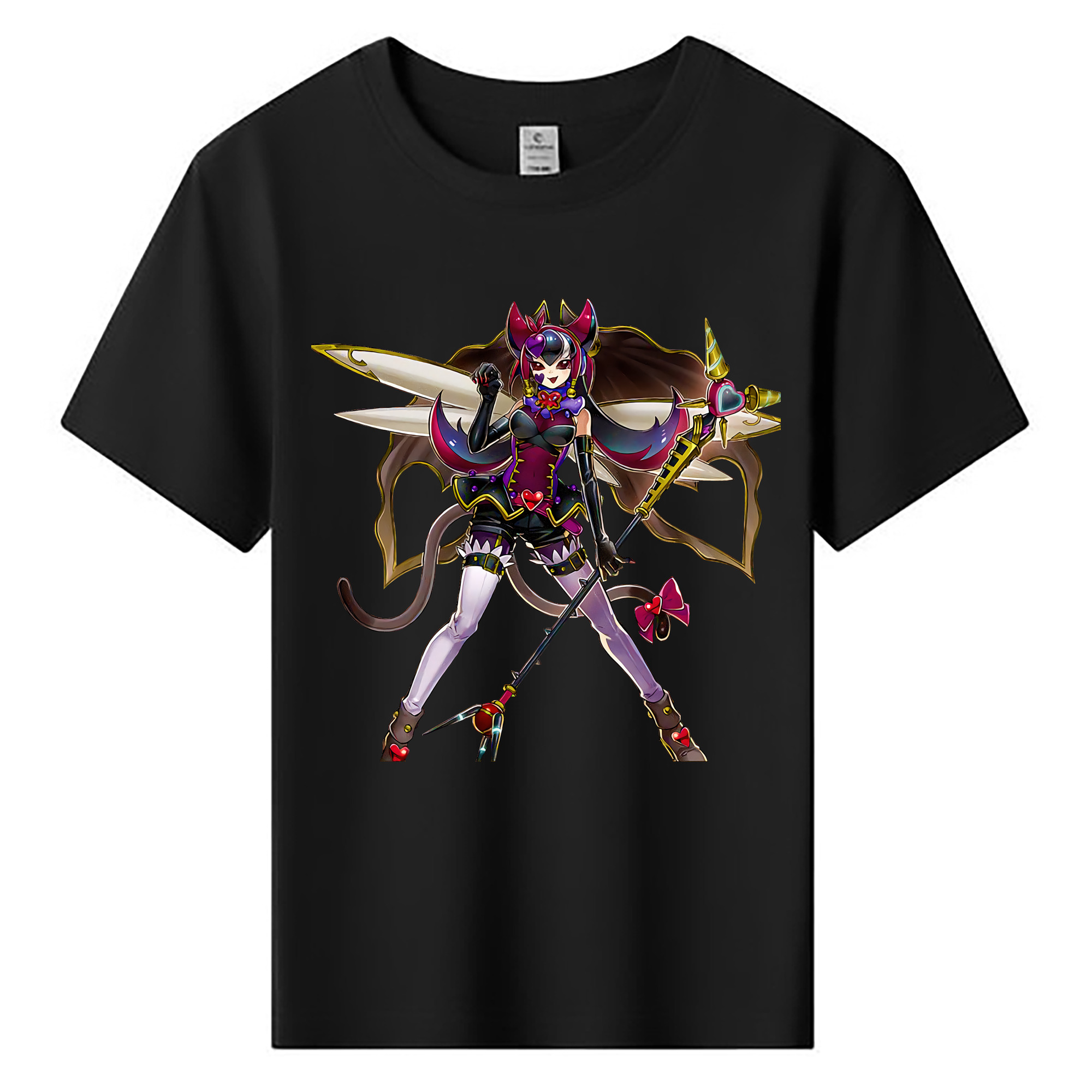 （画像用） 遊☆戯☆王 Yu-Gi-Oh! 綿100％キッズTシャツ（フロントプリント）