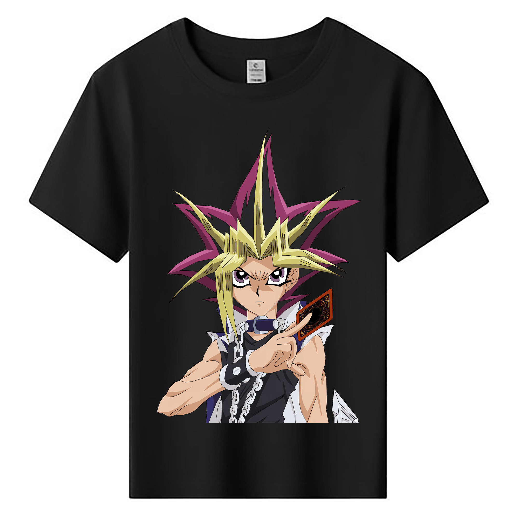 （画像用） 遊☆戯☆王 Yu-Gi-Oh! 綿100％キッズTシャツ（フロントプリント）