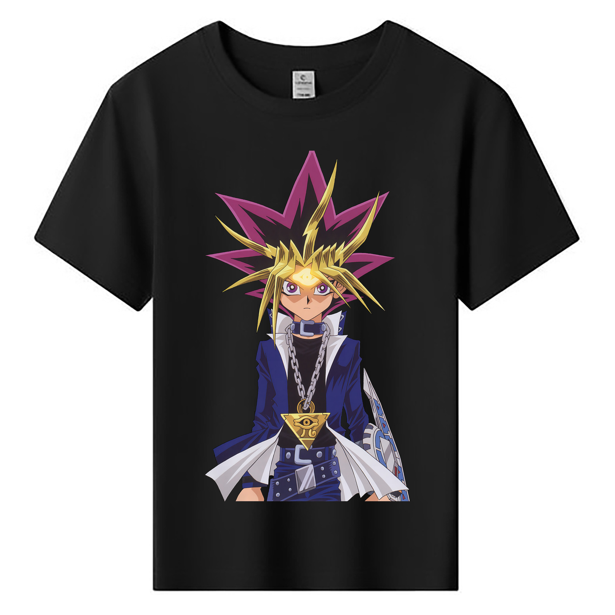 （画像用） 遊☆戯☆王 Yu-Gi-Oh! 綿100％キッズTシャツ（フロントプリント）