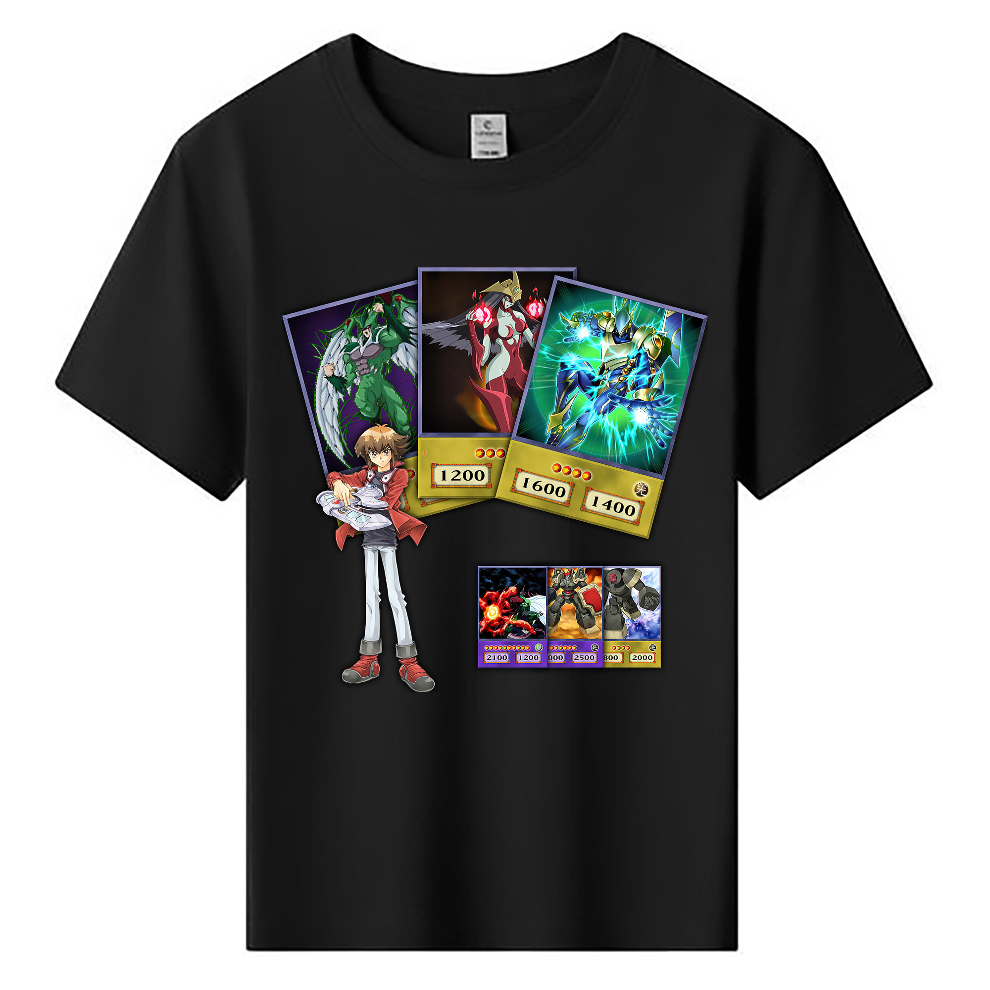 （画像用） 遊☆戯☆王 Yu-Gi-Oh! 綿100％キッズTシャツ（フロントプリント）