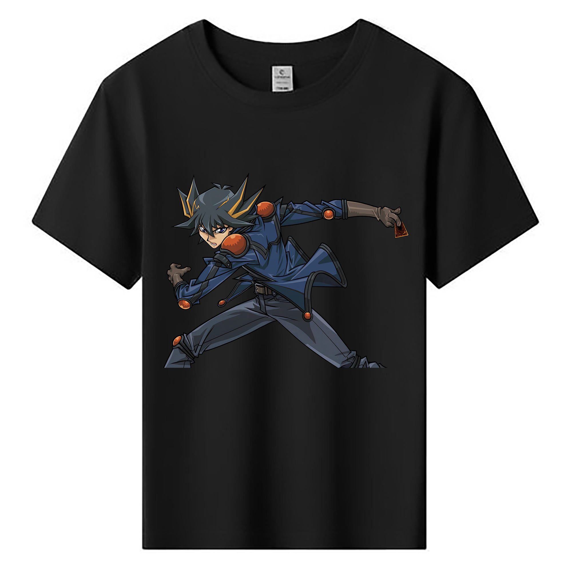 （画像用） 遊☆戯☆王 Yu-Gi-Oh! 綿100％キッズTシャツ（フロントプリント）