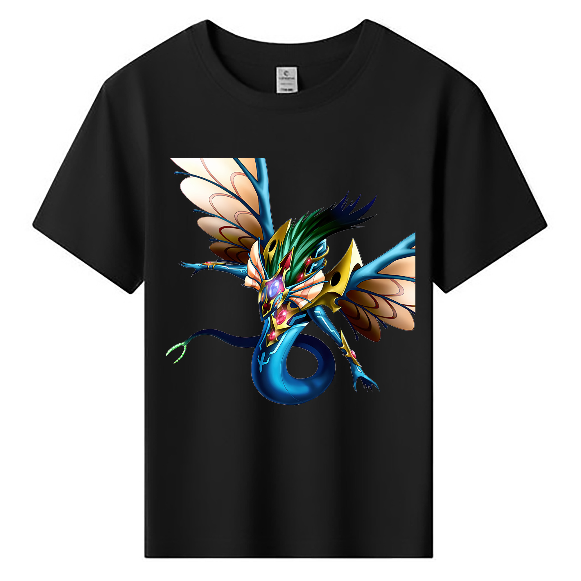 （画像用） 遊☆戯☆王 Yu-Gi-Oh! 綿100％キッズTシャツ（フロントプリント）