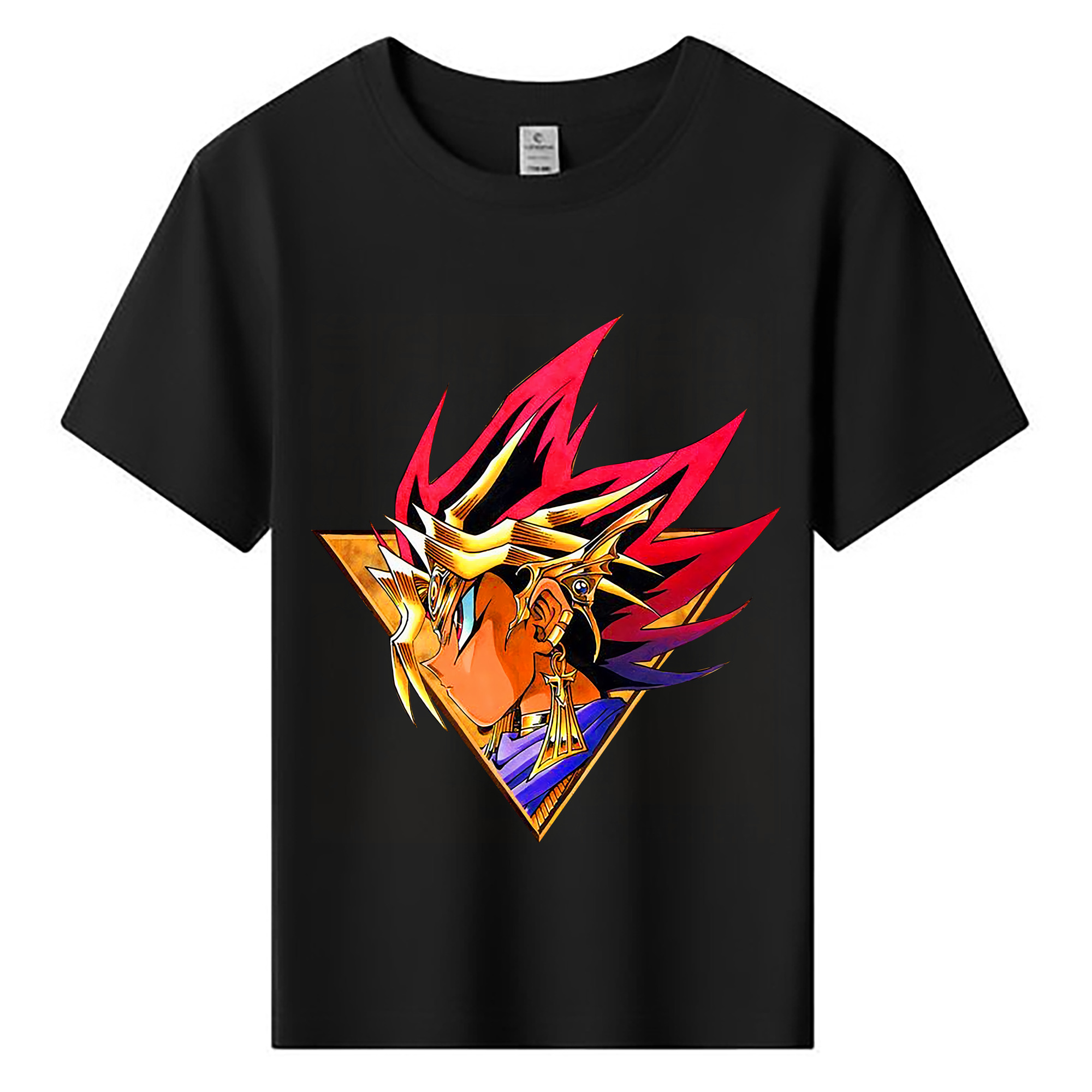 （画像用） 遊☆戯☆王 Yu-Gi-Oh! 綿100％キッズTシャツ（フロントプリント）