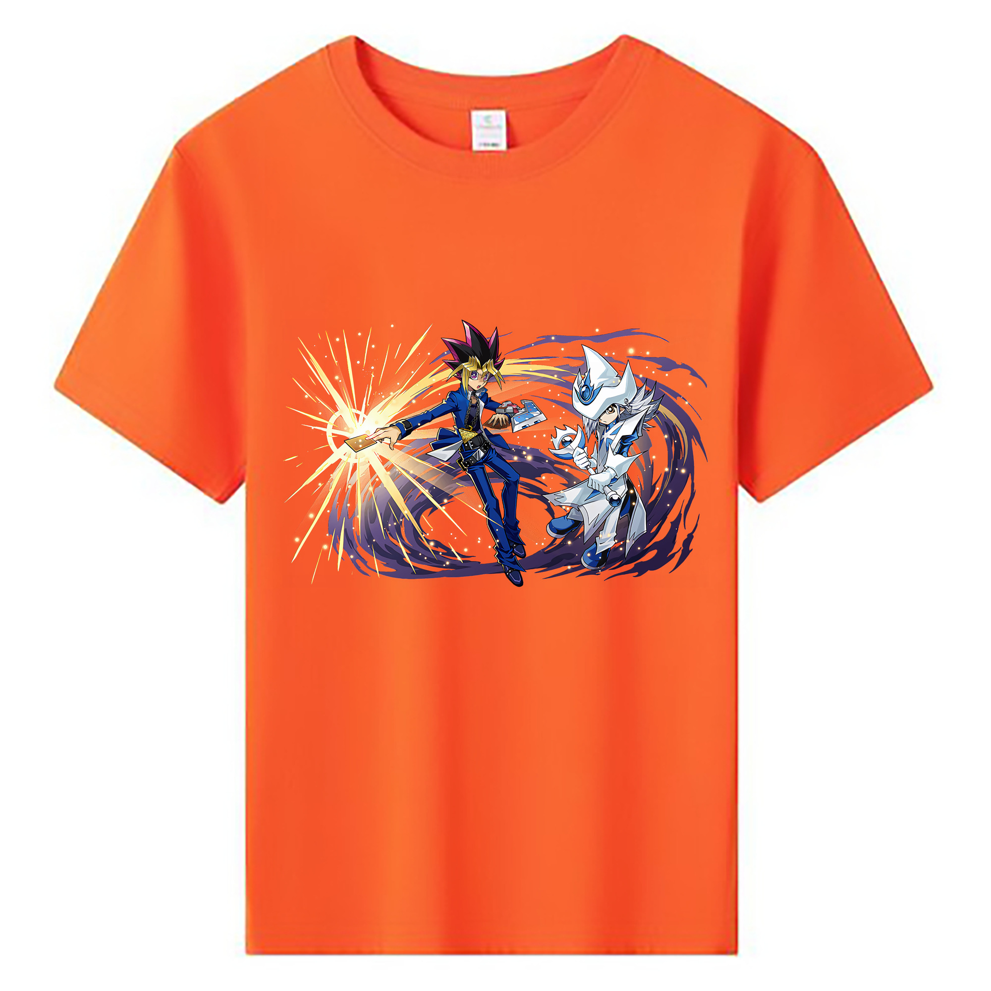（画像用） 遊☆戯☆王 Yu-Gi-Oh! 綿100％キッズTシャツ（フロントプリント）