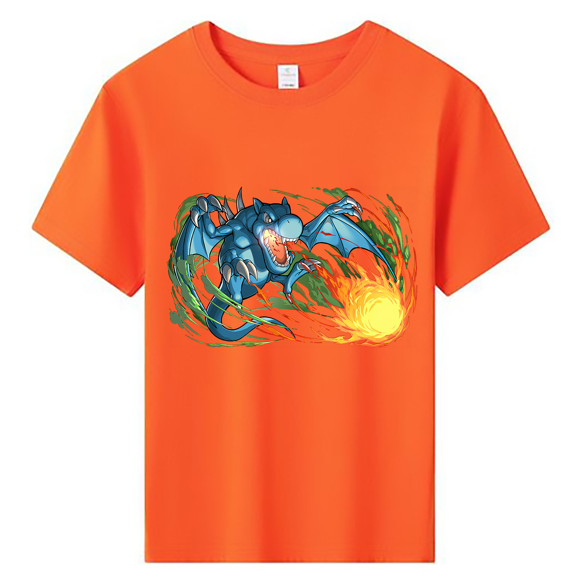 （画像用） 遊☆戯☆王 Yu-Gi-Oh! 綿100％キッズTシャツ（フロントプリント）