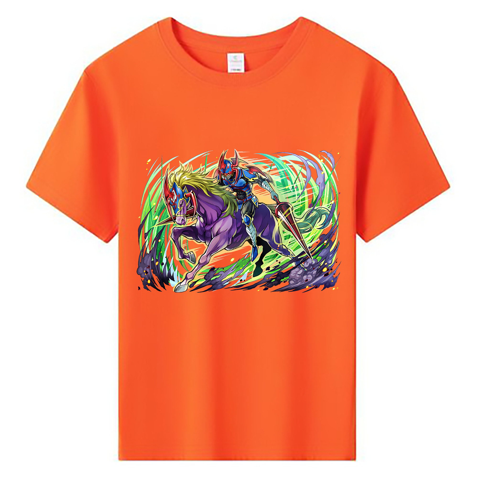 （画像用） 遊☆戯☆王 Yu-Gi-Oh! 綿100％キッズTシャツ（フロントプリント）
