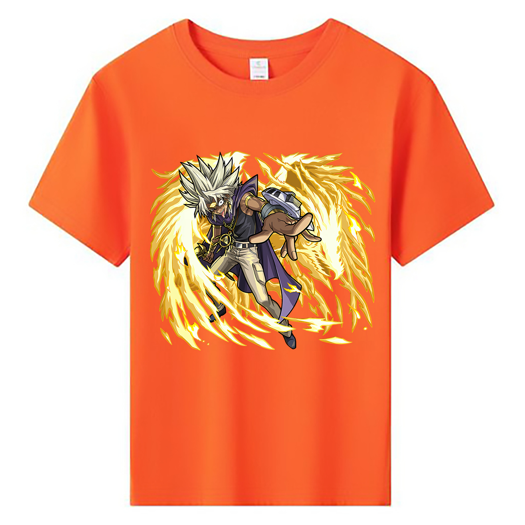 （画像用） 遊☆戯☆王 Yu-Gi-Oh! 綿100％キッズTシャツ（フロントプリント）