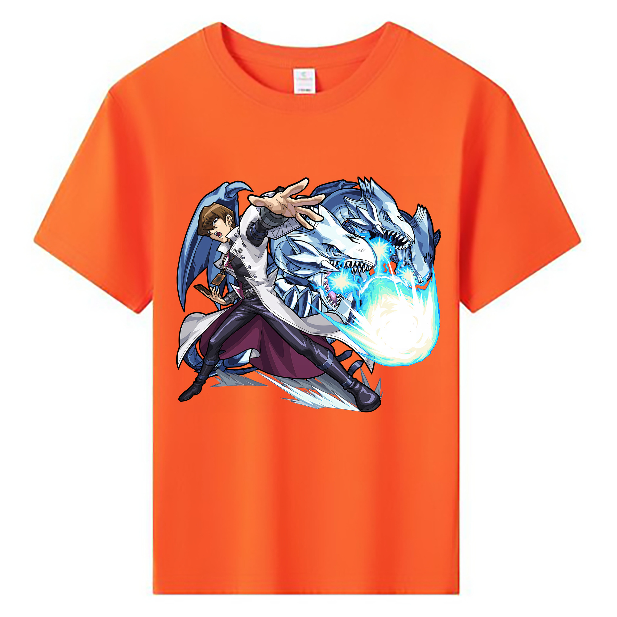 （画像用） 遊☆戯☆王 Yu-Gi-Oh! 綿100％キッズTシャツ（フロントプリント）