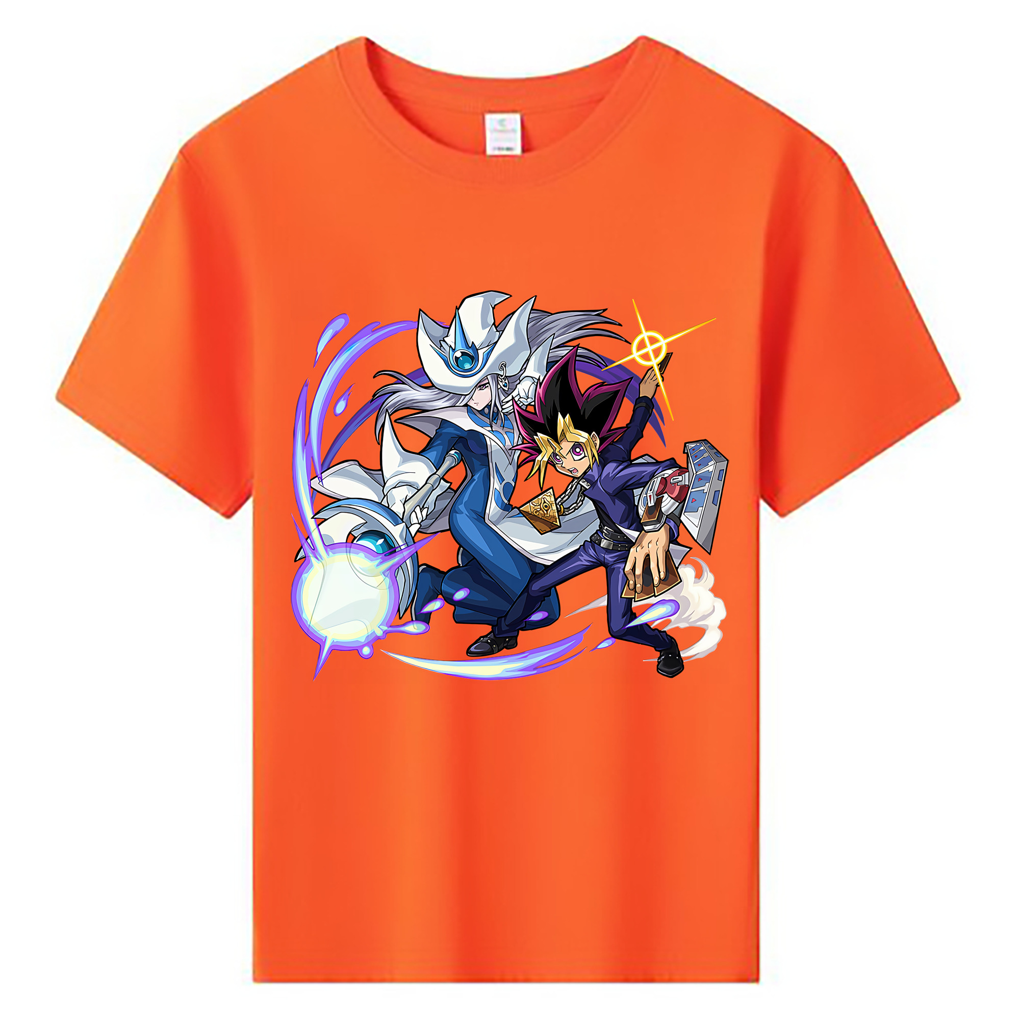 （画像用） 遊☆戯☆王 Yu-Gi-Oh! 綿100％キッズTシャツ（フロントプリント）