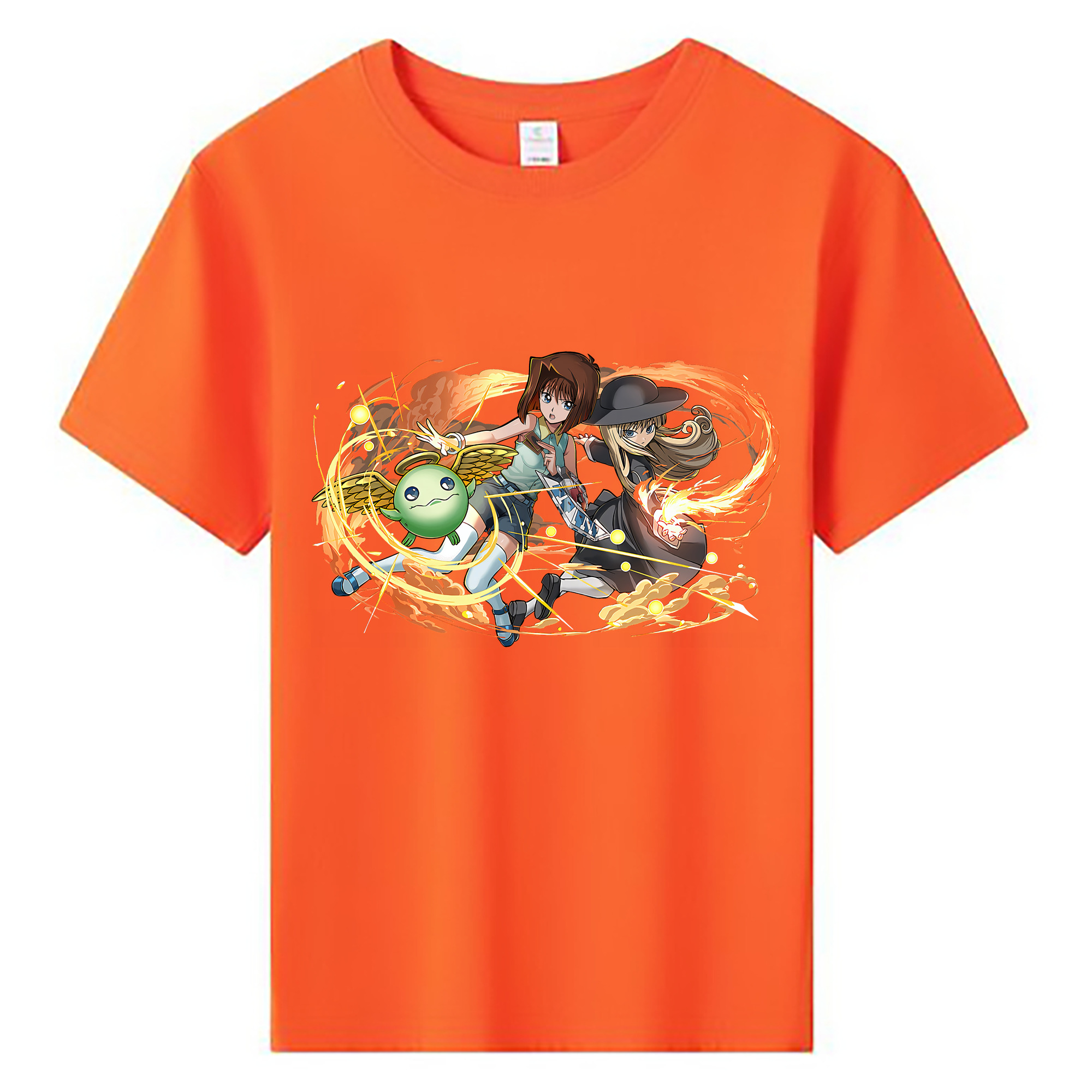 （画像用） 遊☆戯☆王 Yu-Gi-Oh! 綿100％キッズTシャツ（フロントプリント）