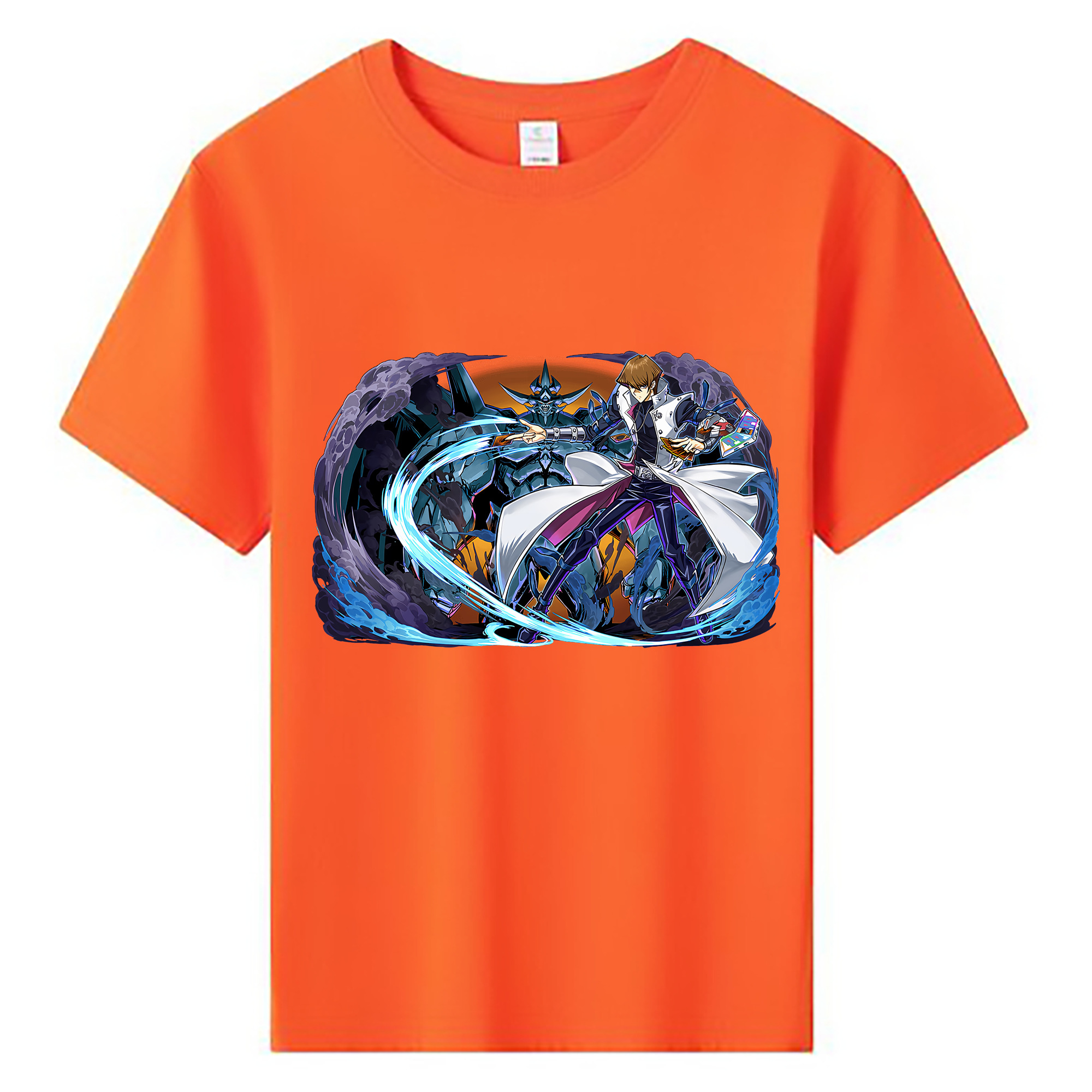 （画像用） 遊☆戯☆王 Yu-Gi-Oh! 綿100％キッズTシャツ（フロントプリント）