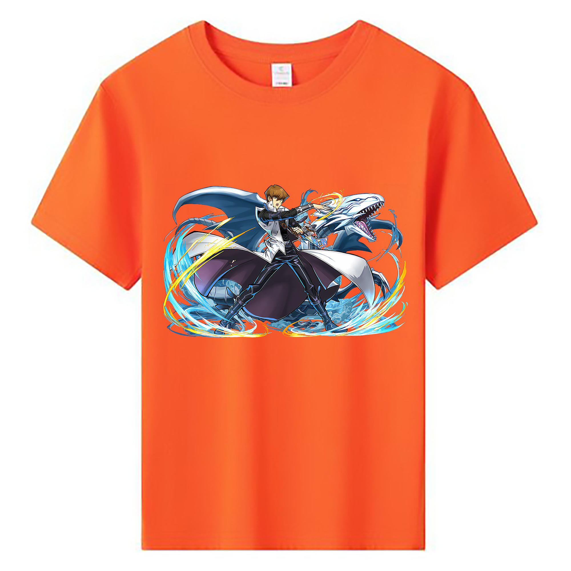 （画像用） 遊☆戯☆王 Yu-Gi-Oh! 綿100％キッズTシャツ（フロントプリント）
