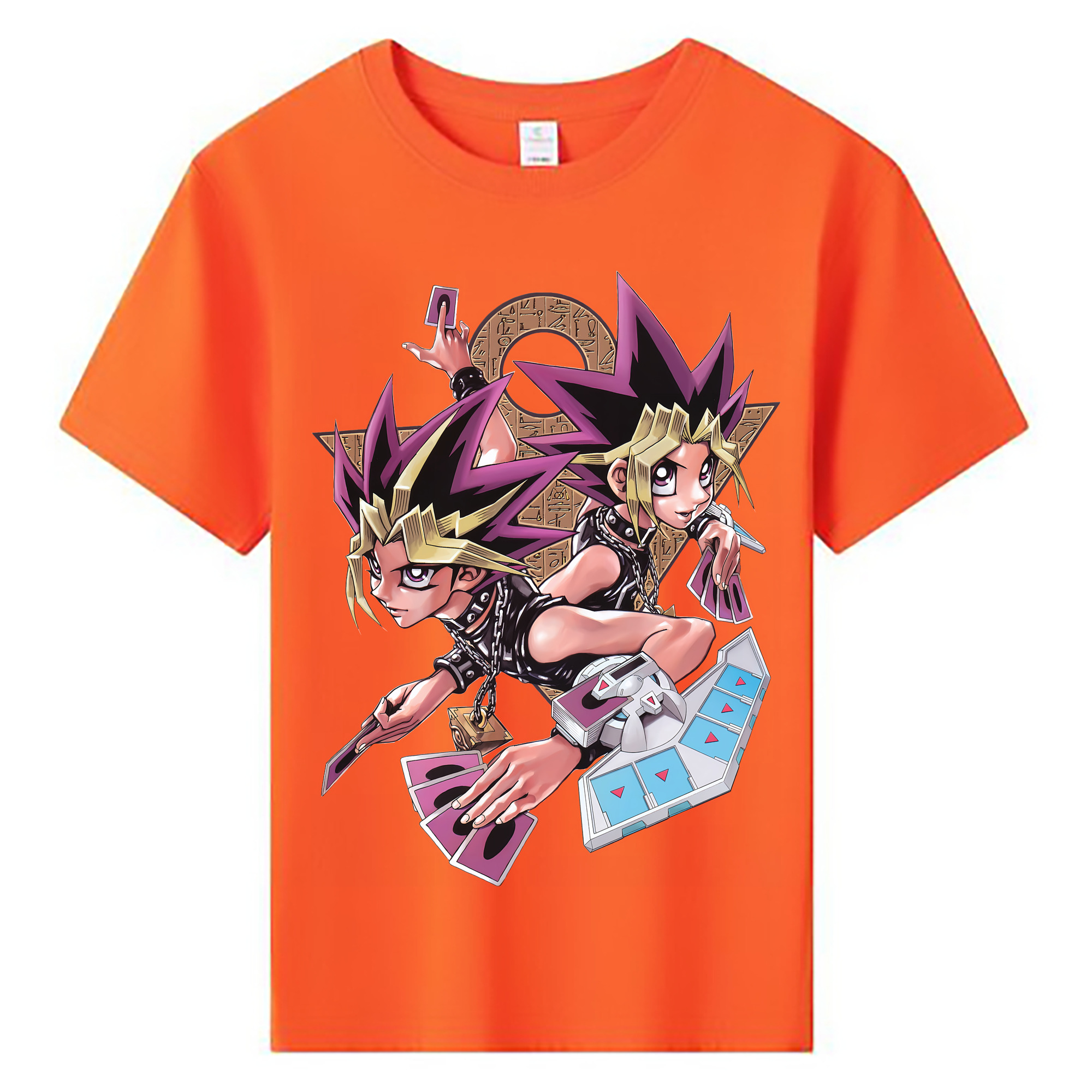 （画像用） 遊☆戯☆王 Yu-Gi-Oh! 綿100％キッズTシャツ（フロントプリント）