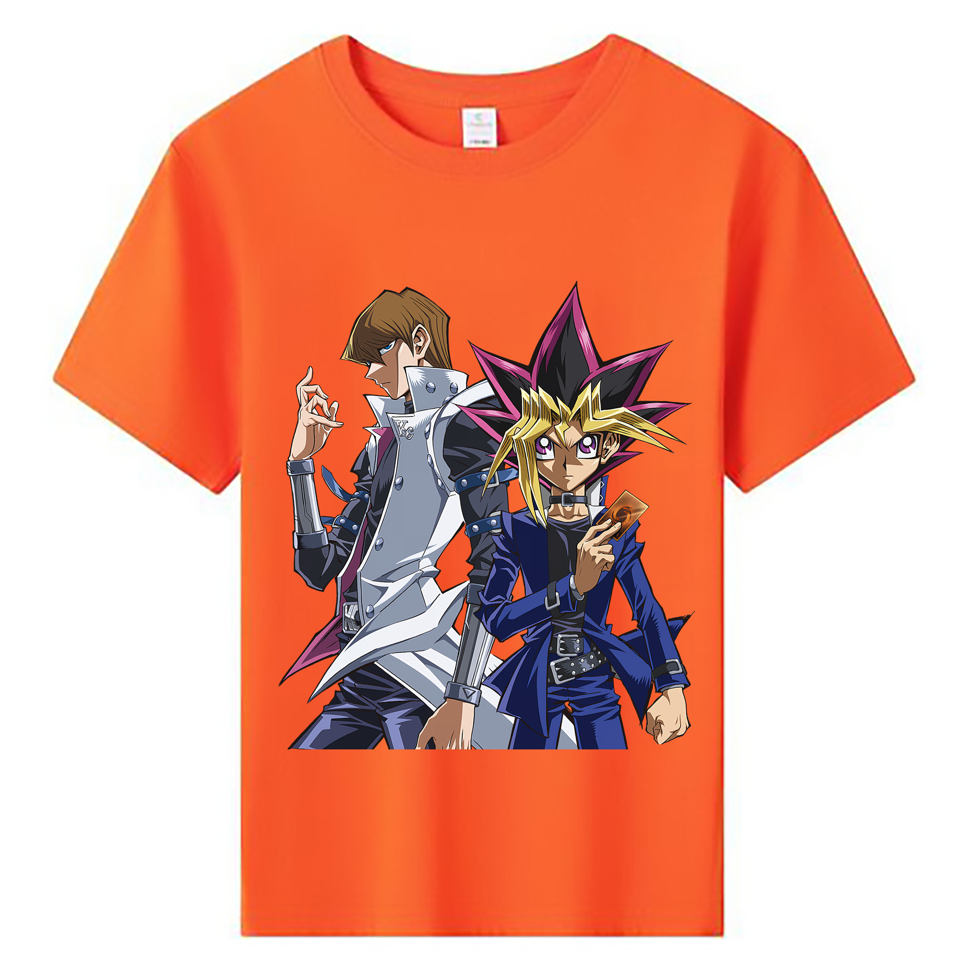 （画像用） 遊☆戯☆王 Yu-Gi-Oh! 綿100％キッズTシャツ（フロントプリント）