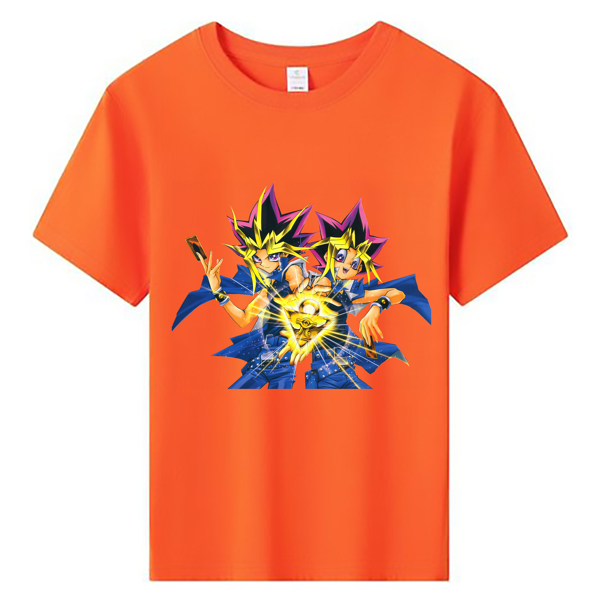 （画像用） 遊☆戯☆王 Yu-Gi-Oh! 綿100％キッズTシャツ（フロントプリント）