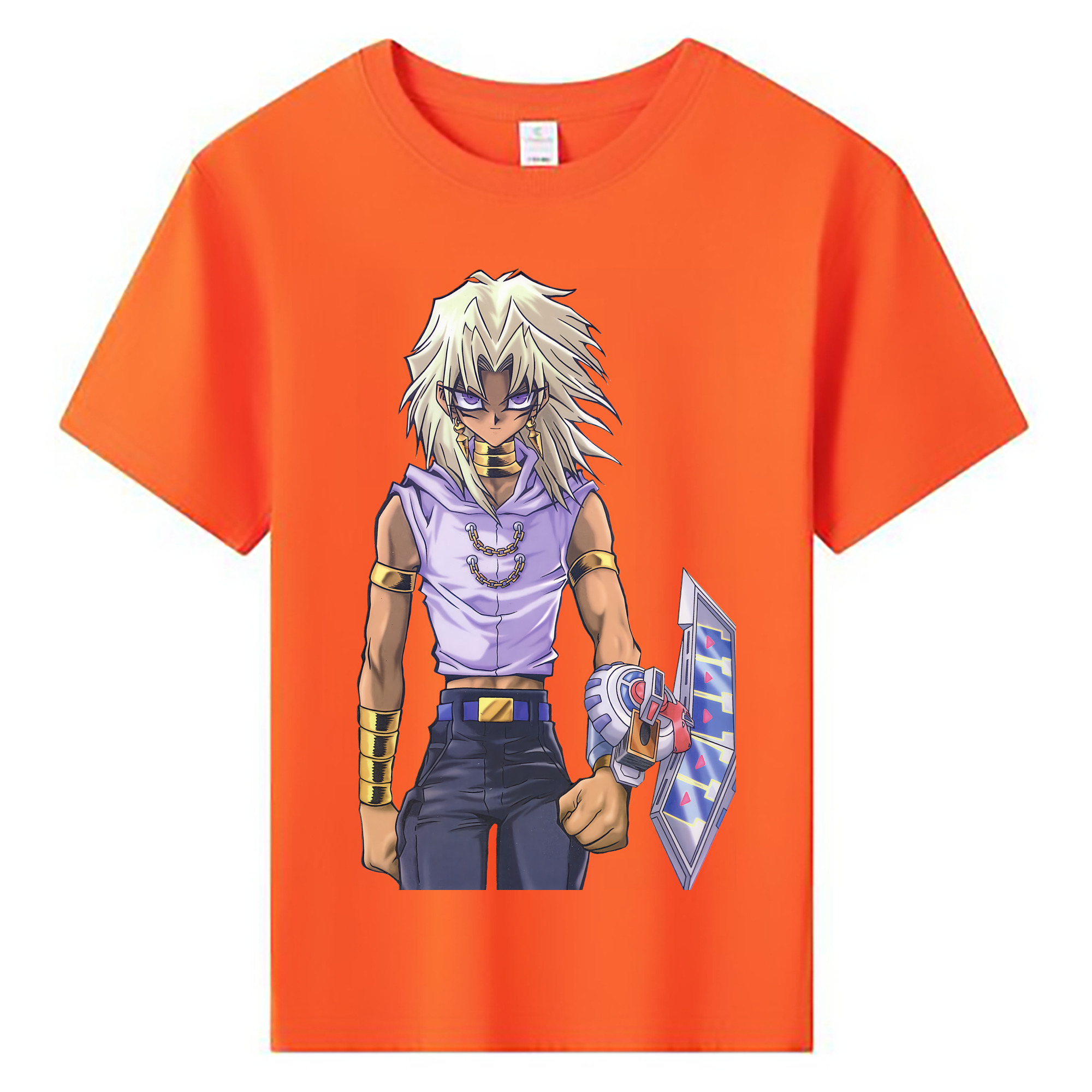 （画像用） 遊☆戯☆王 Yu-Gi-Oh! 綿100％キッズTシャツ（フロントプリント）