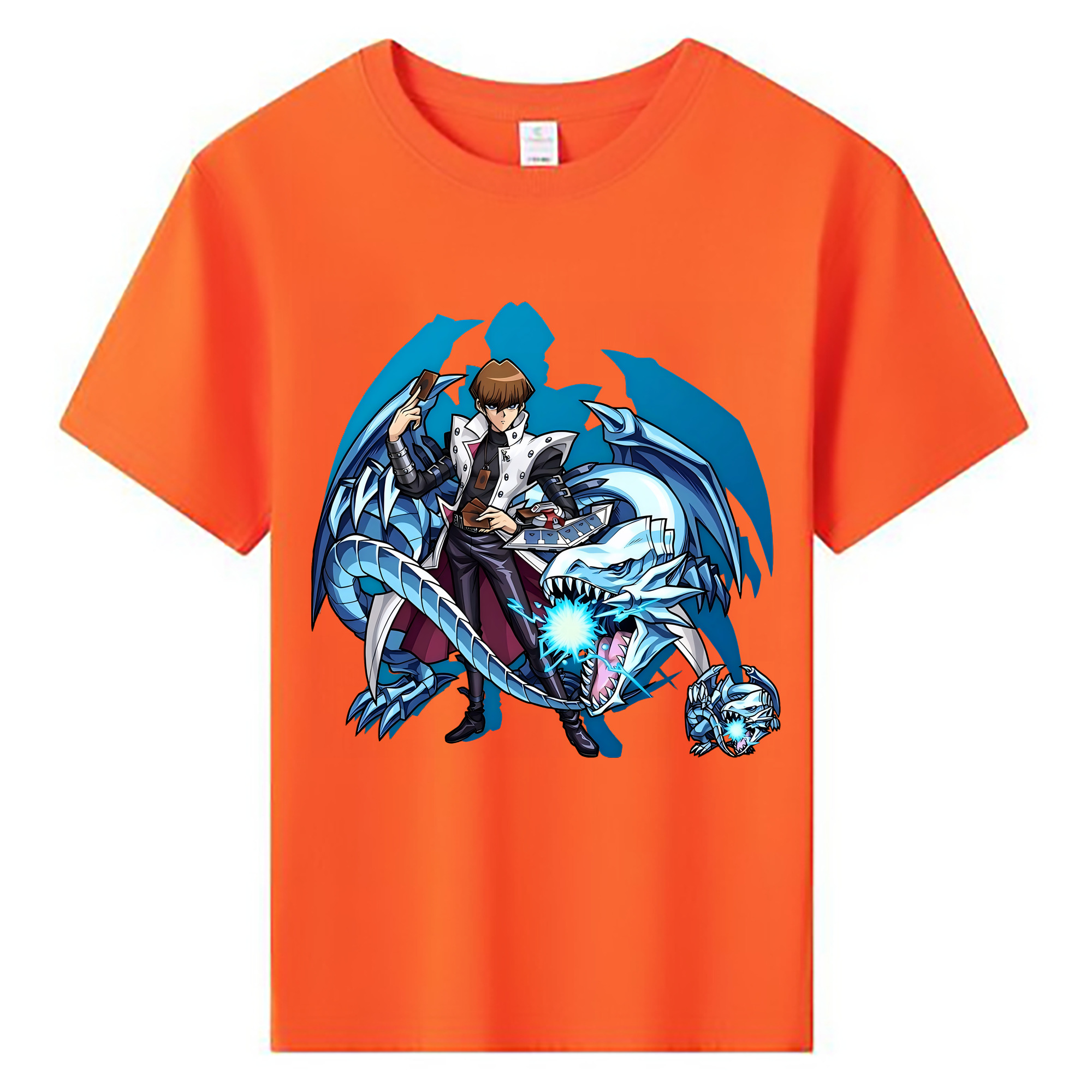 （画像用） 遊☆戯☆王 Yu-Gi-Oh! 綿100％キッズTシャツ（フロントプリント）