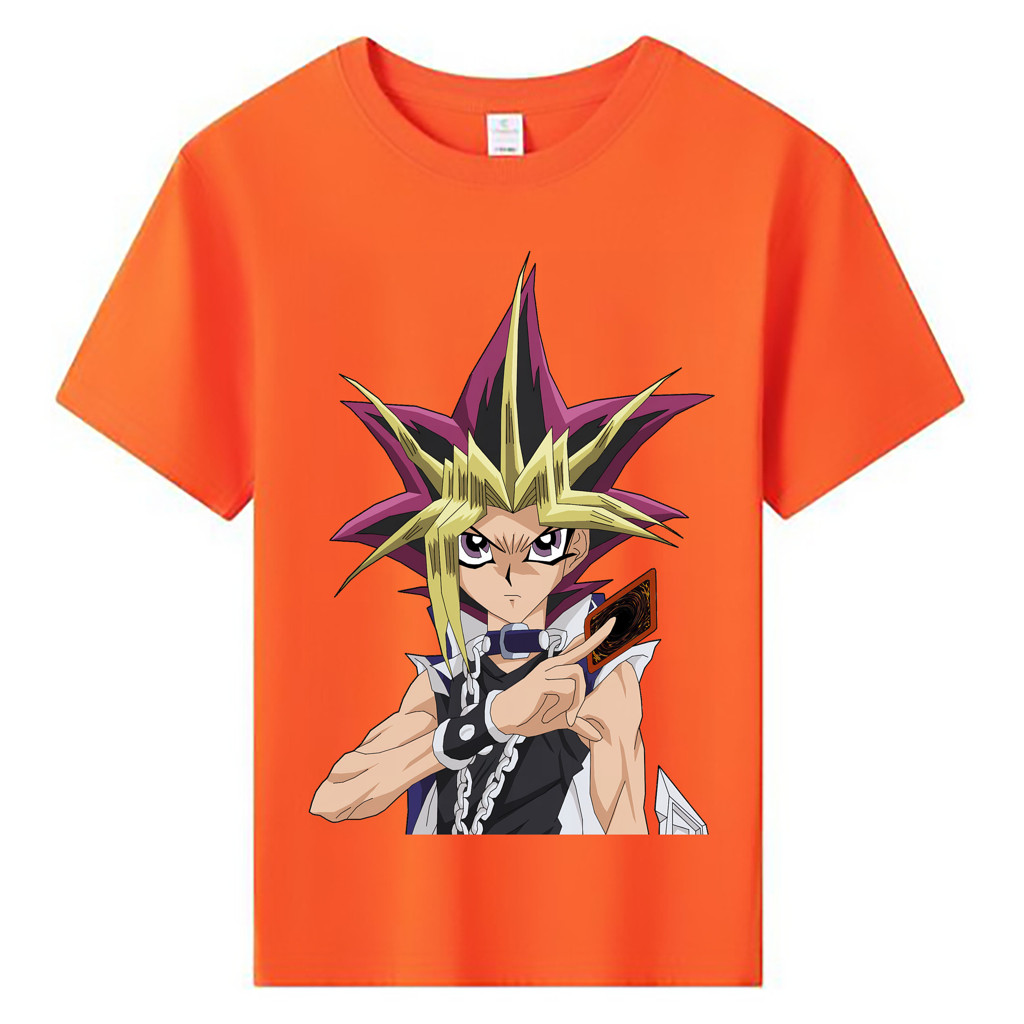 （画像用） 遊☆戯☆王 Yu-Gi-Oh! 綿100％キッズTシャツ（フロントプリント）