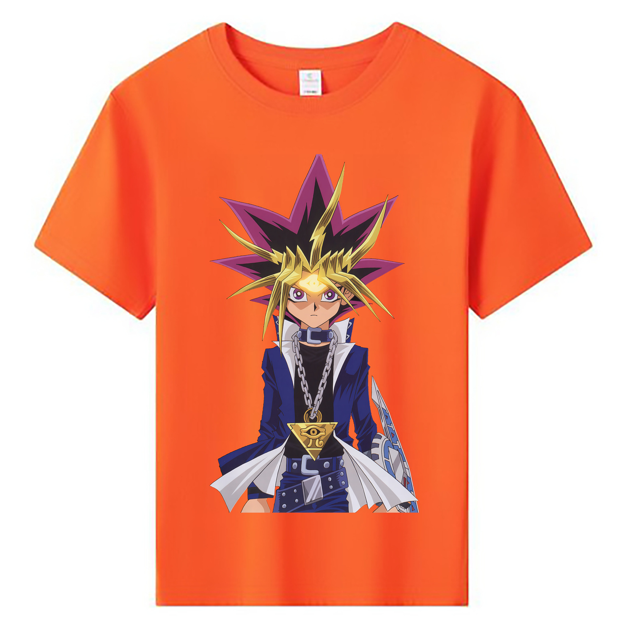 （画像用） 遊☆戯☆王 Yu-Gi-Oh! 綿100％キッズTシャツ（フロントプリント）
