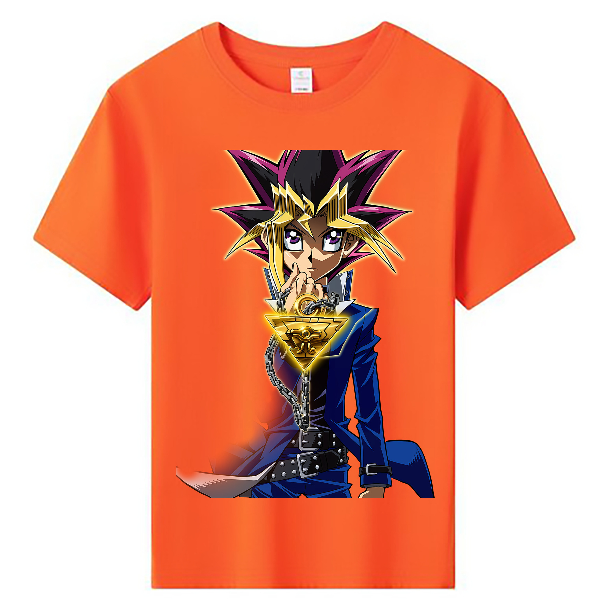 （画像用） 遊☆戯☆王 Yu-Gi-Oh! 綿100％キッズTシャツ（フロントプリント）