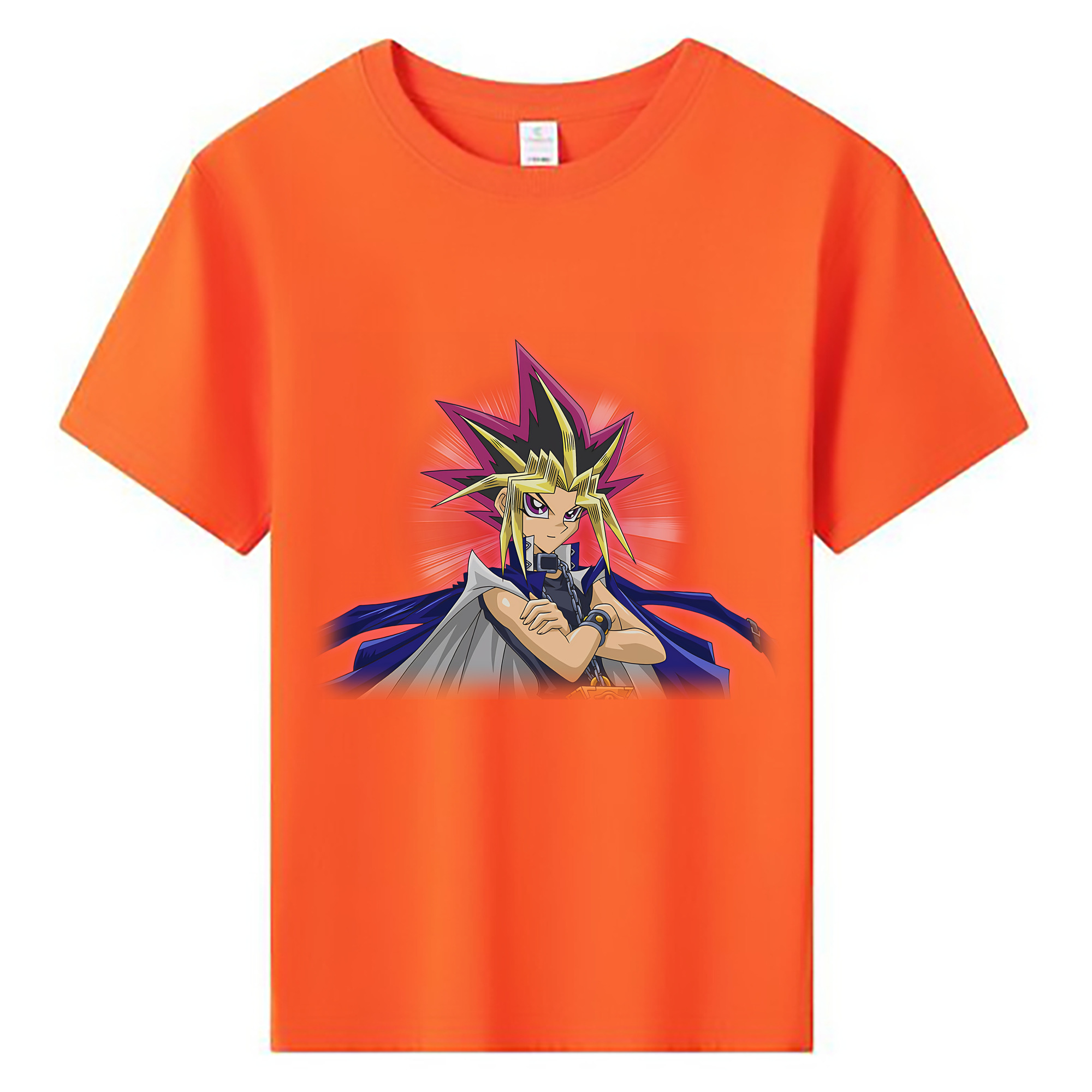 （画像用） 遊☆戯☆王 Yu-Gi-Oh! 綿100％キッズTシャツ（フロントプリント）