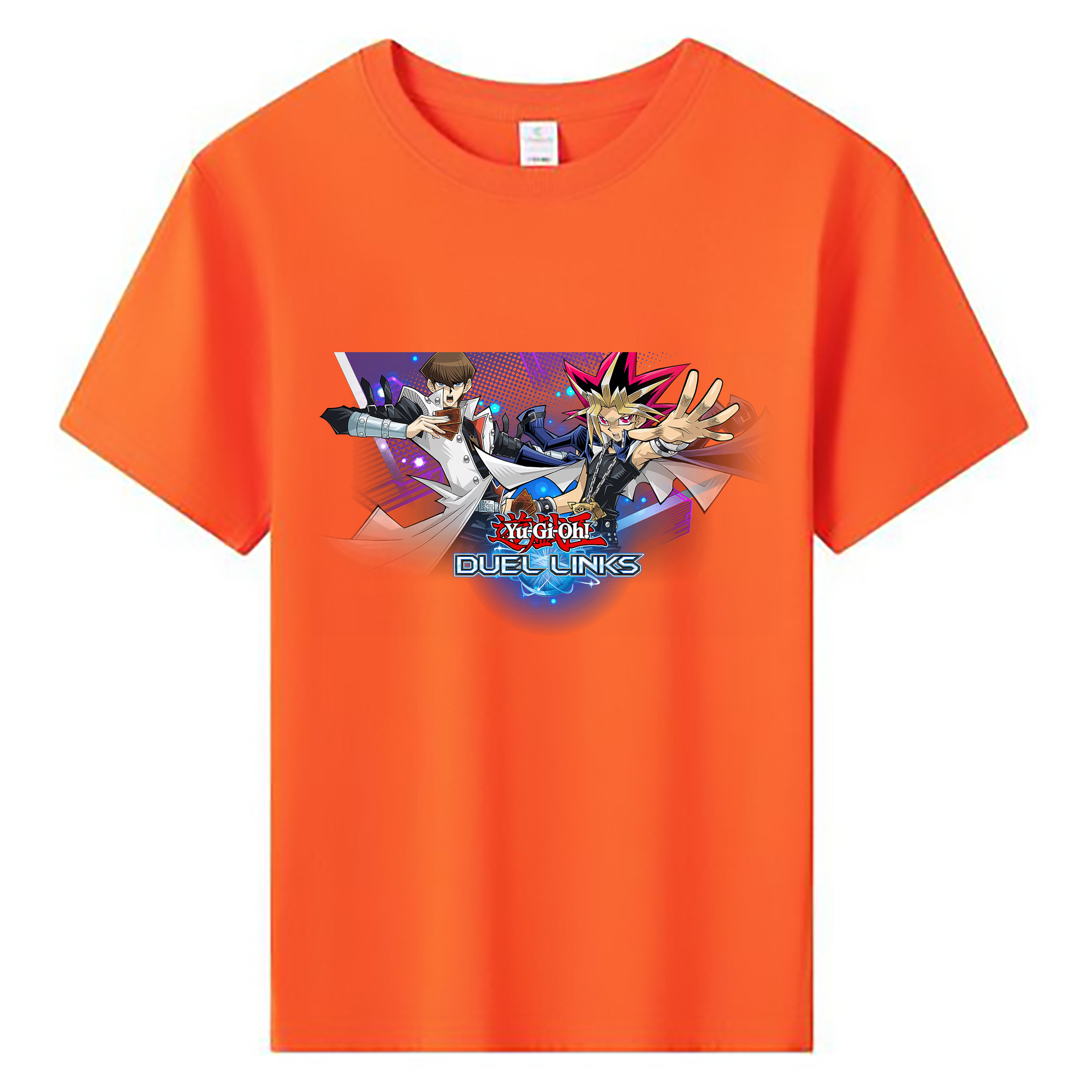 （画像用） 遊☆戯☆王 Yu-Gi-Oh! 綿100％キッズTシャツ（フロントプリント）